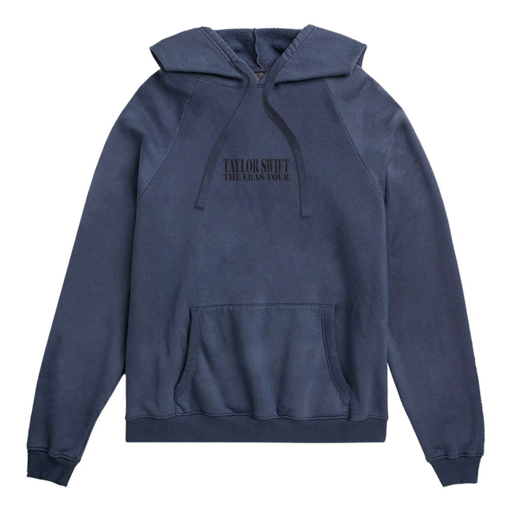 Taylor Swift The Eras International Tour Washed Blue Gray Hoodie - Taylor  Swift