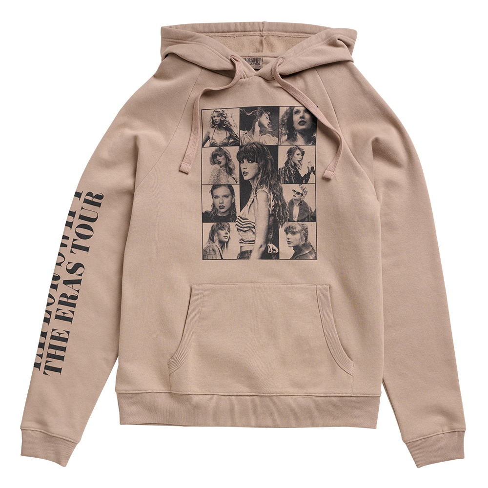 Taylor Swift The Eras Tour Taupe Hoodie - Taylor Swift