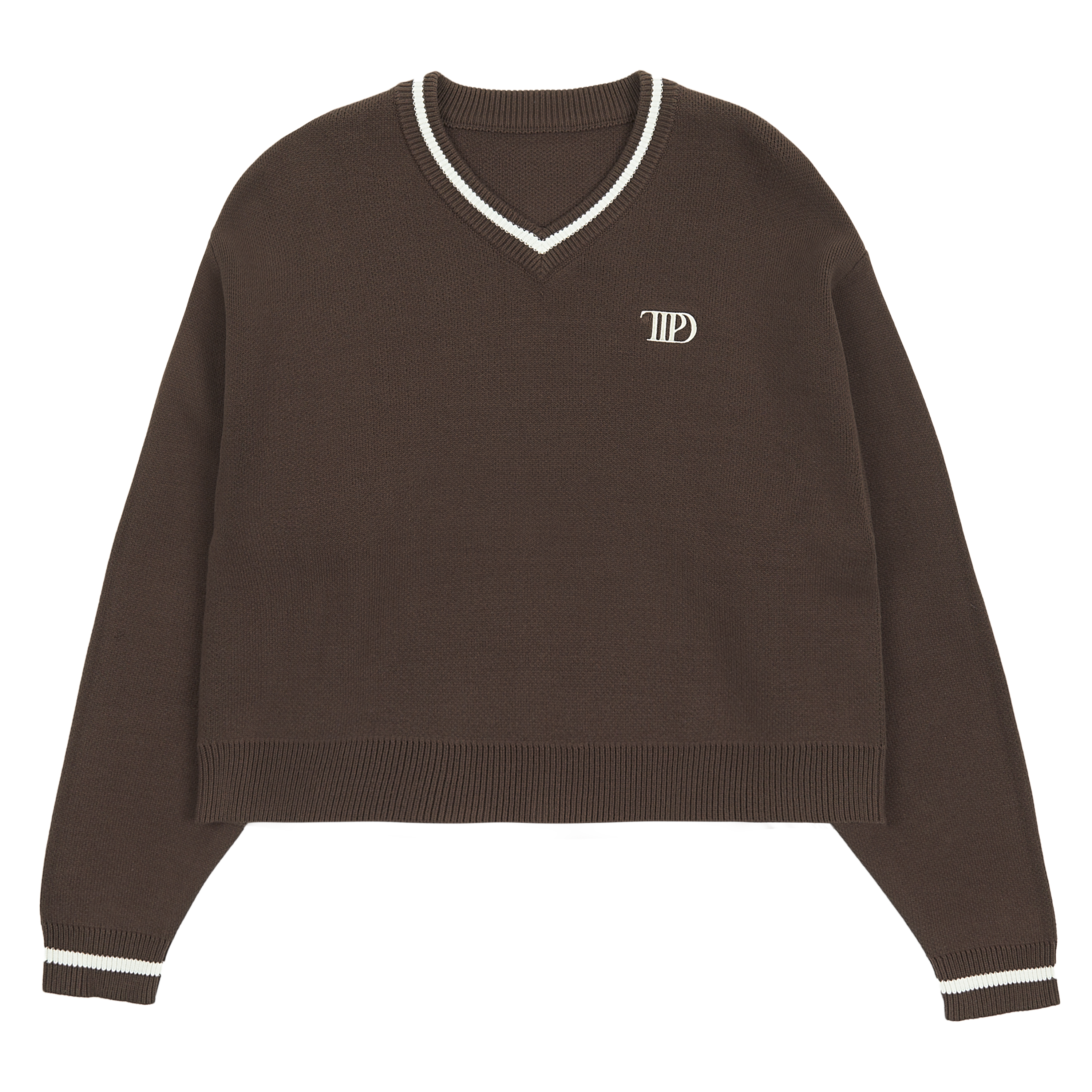 TTPD V-Neck Cropped Sweater – Taylor Swift - Main Image