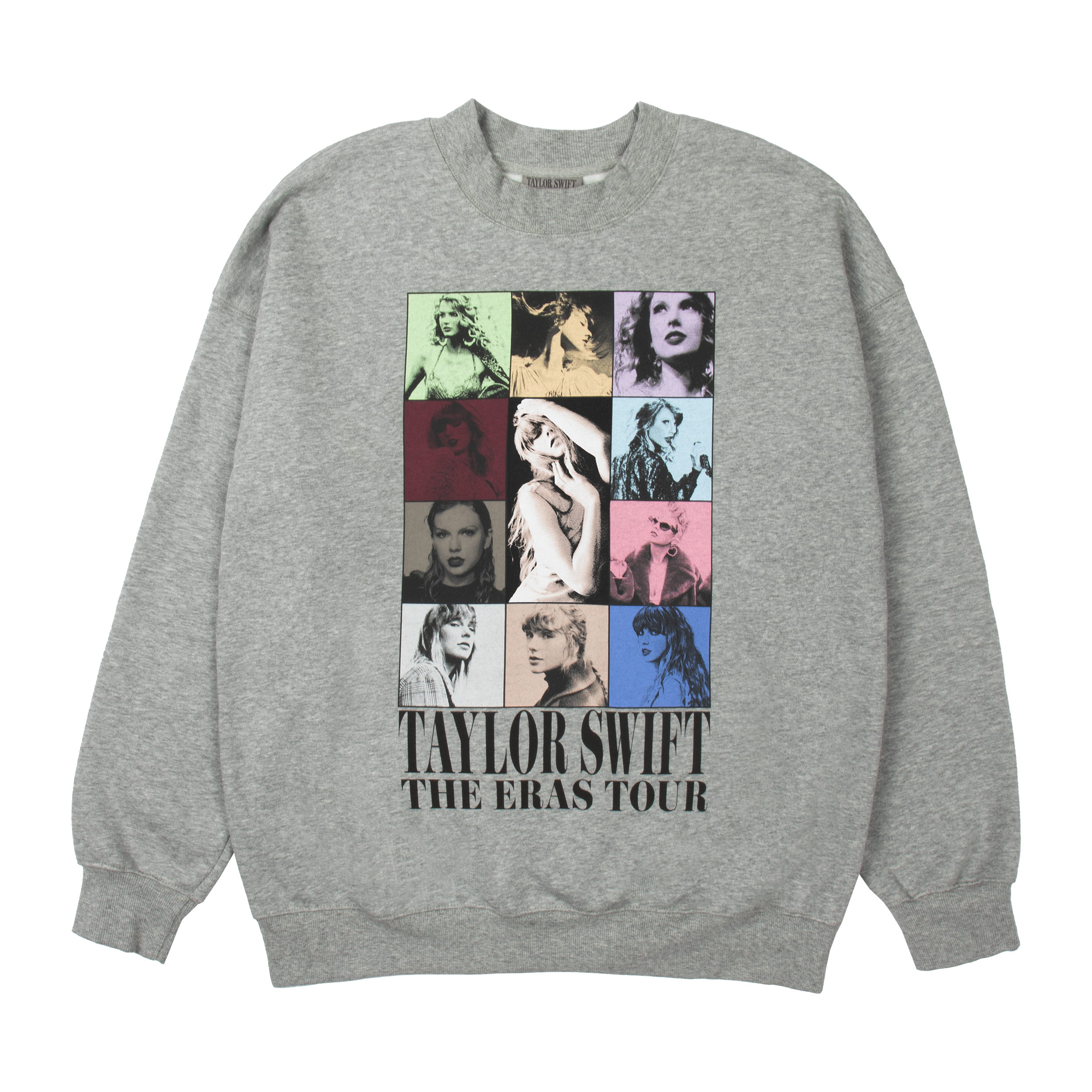 Taylor Swift The Eras II Tour Gray Crewneck Taylor Swift The Eras II Tour Gray Crewneck