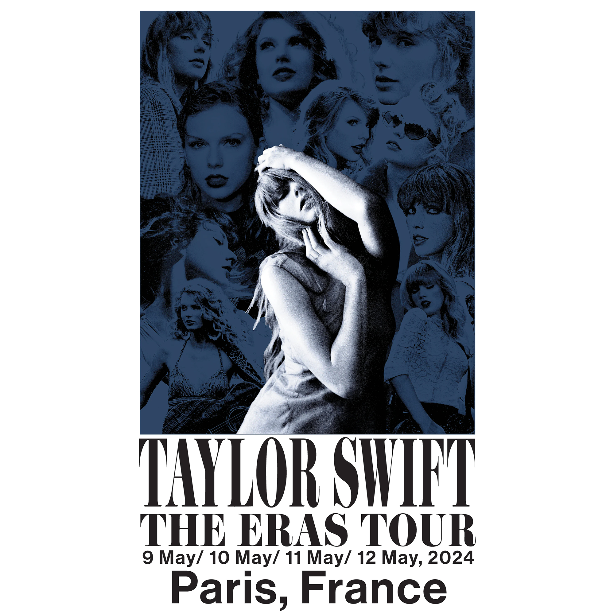 Taylor swift eras tour complete store poster set 4 pack