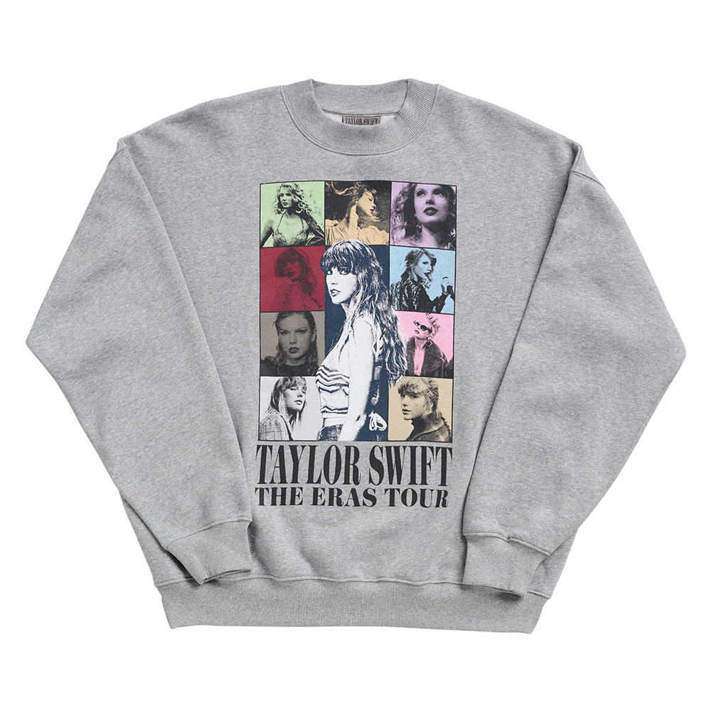 Heather gray fashion sweatshirt