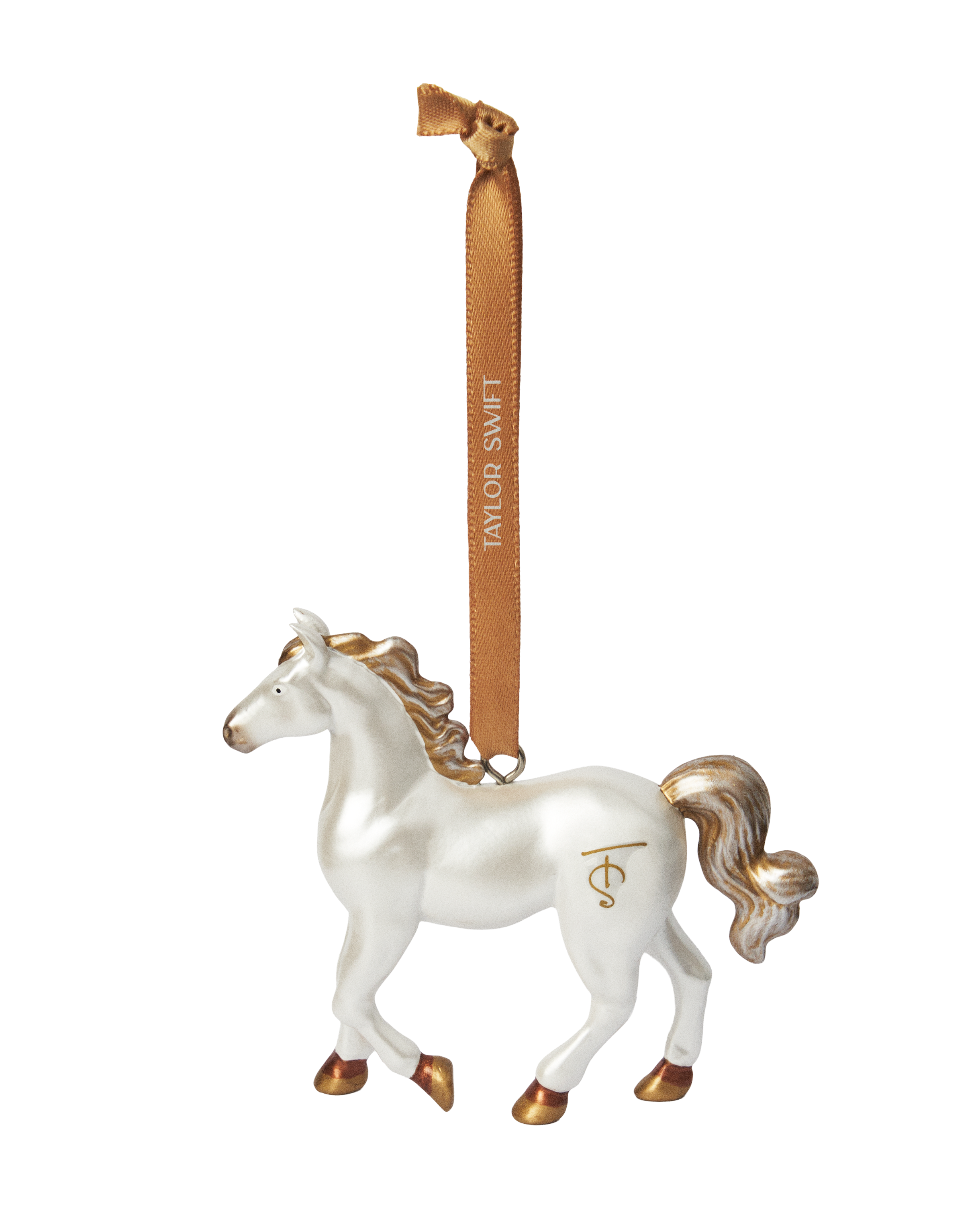 It's Too Late For You and Your White Horse Ornament