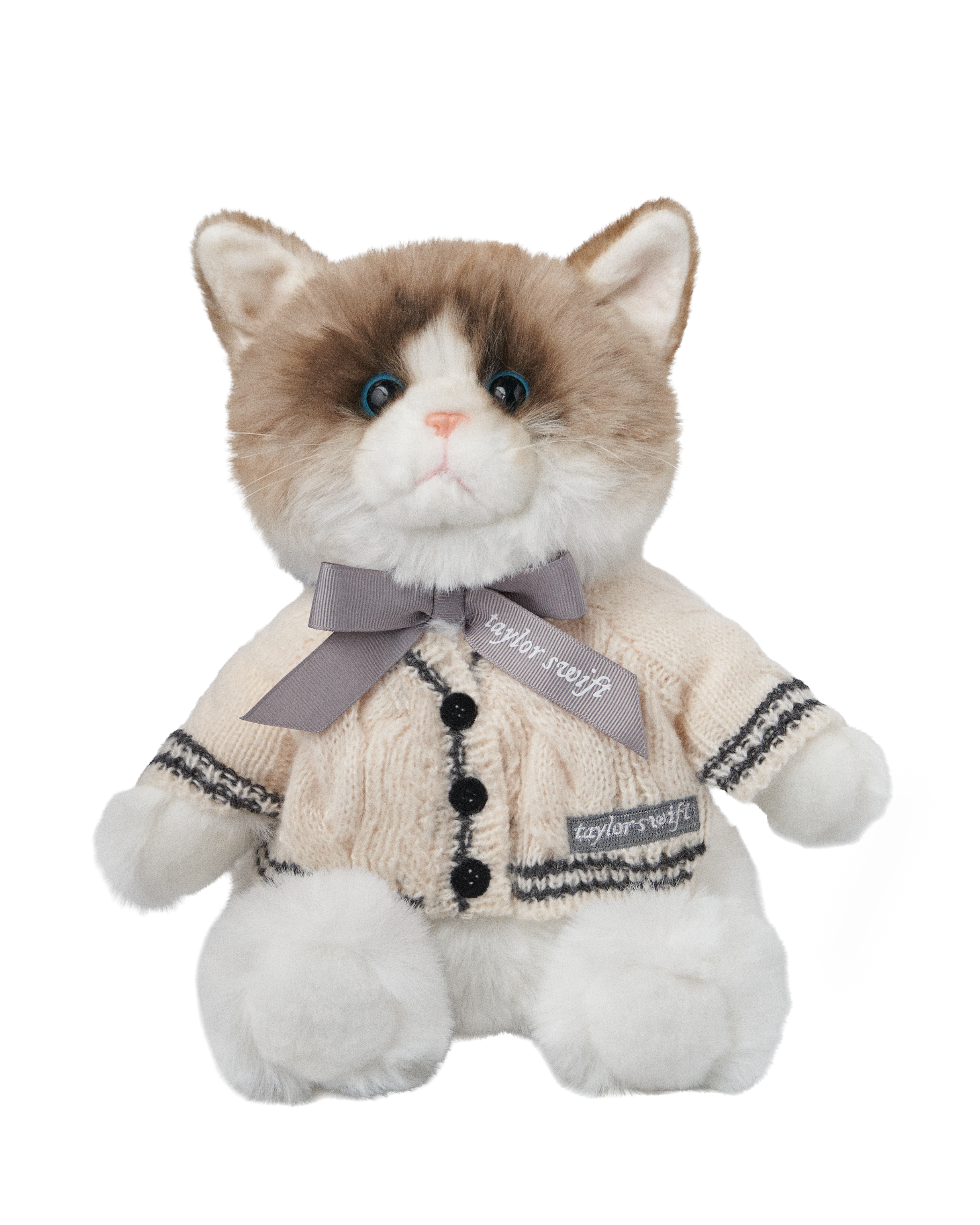 Folklore Album Cardigan Plush Cat