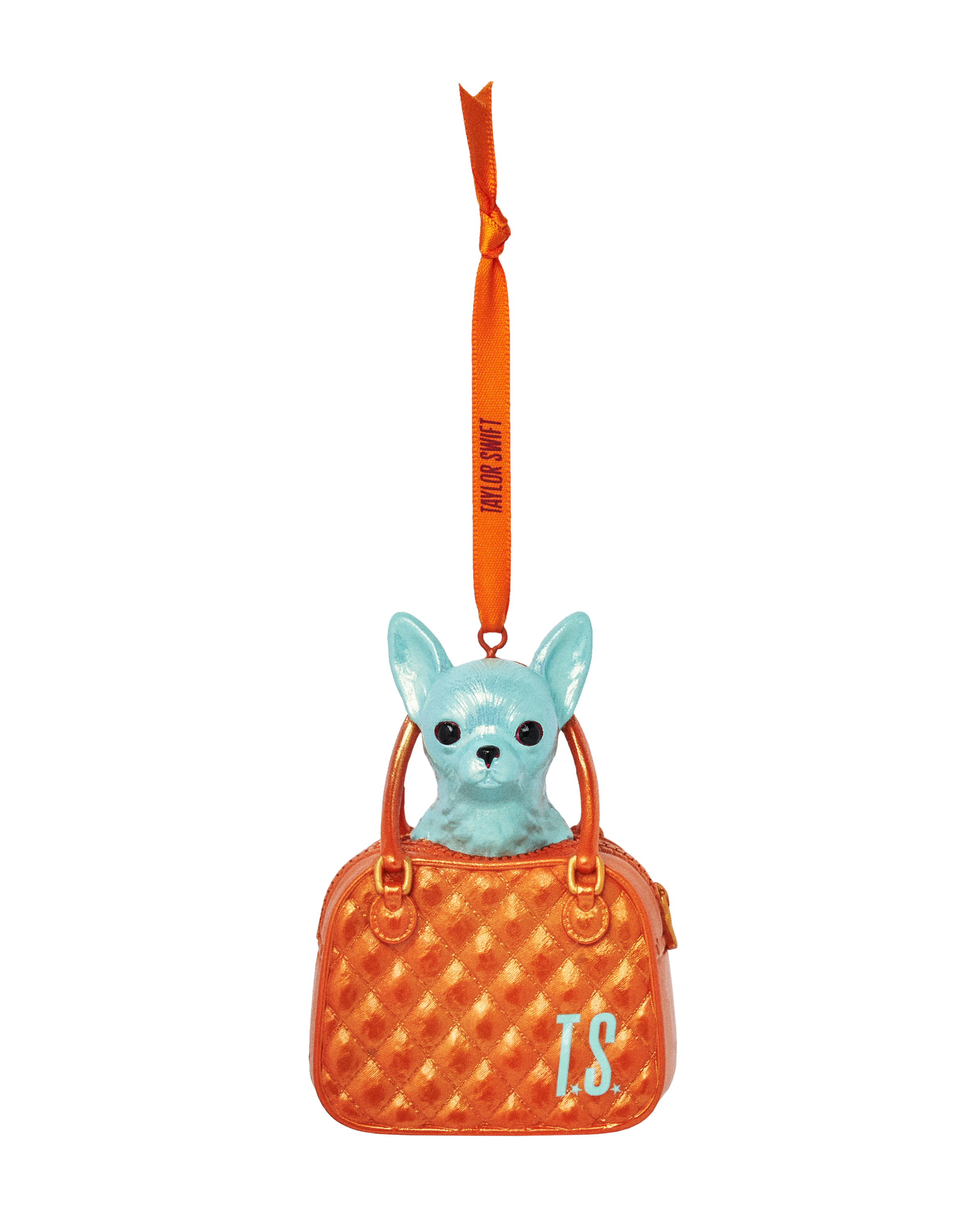 Toy Chihuahua Barking At Me From A Tiny Purse Ornament