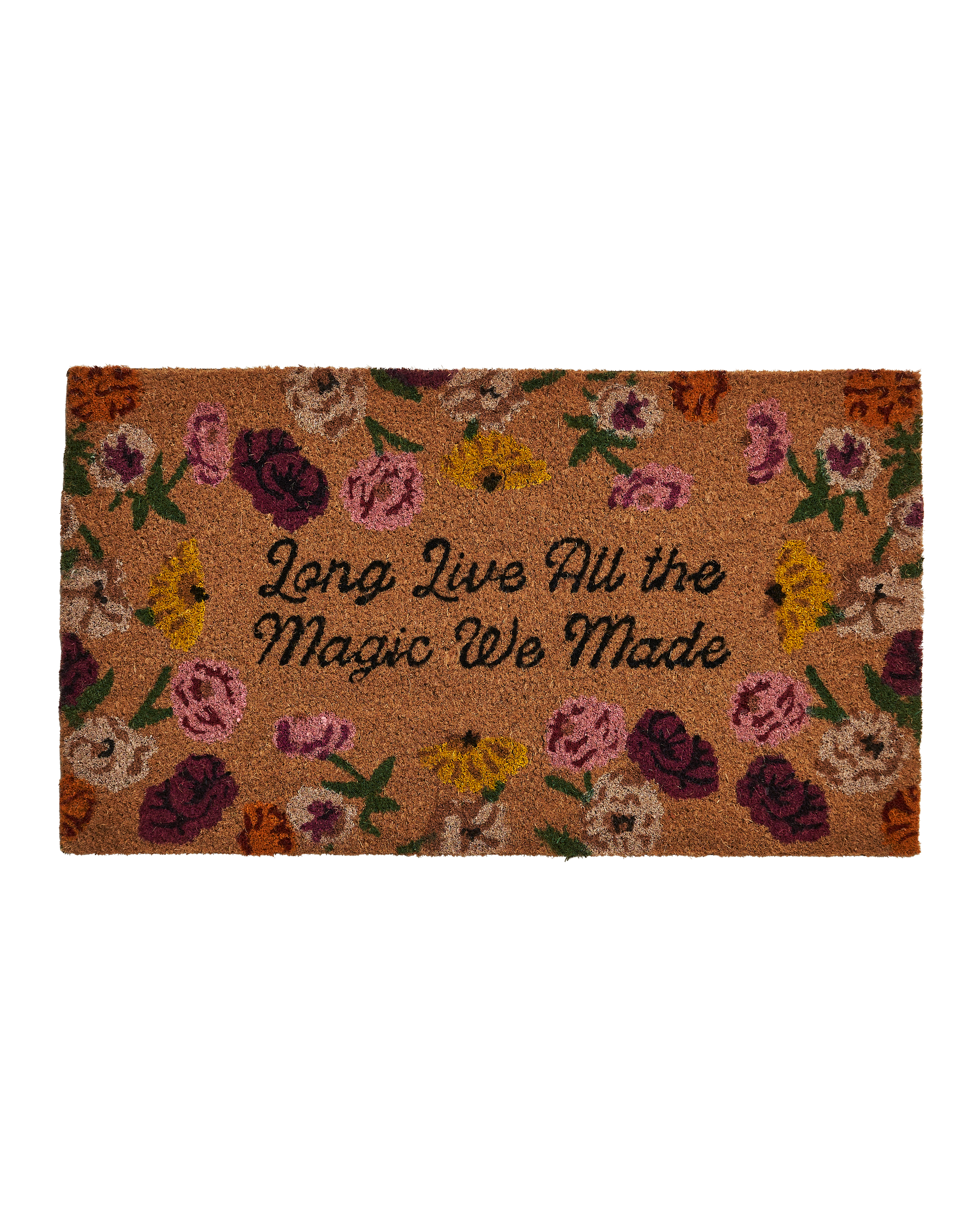 LONG LIVE ALL THE MAGIC WE MADE ACOUSTIC PIANO DOOR MAT