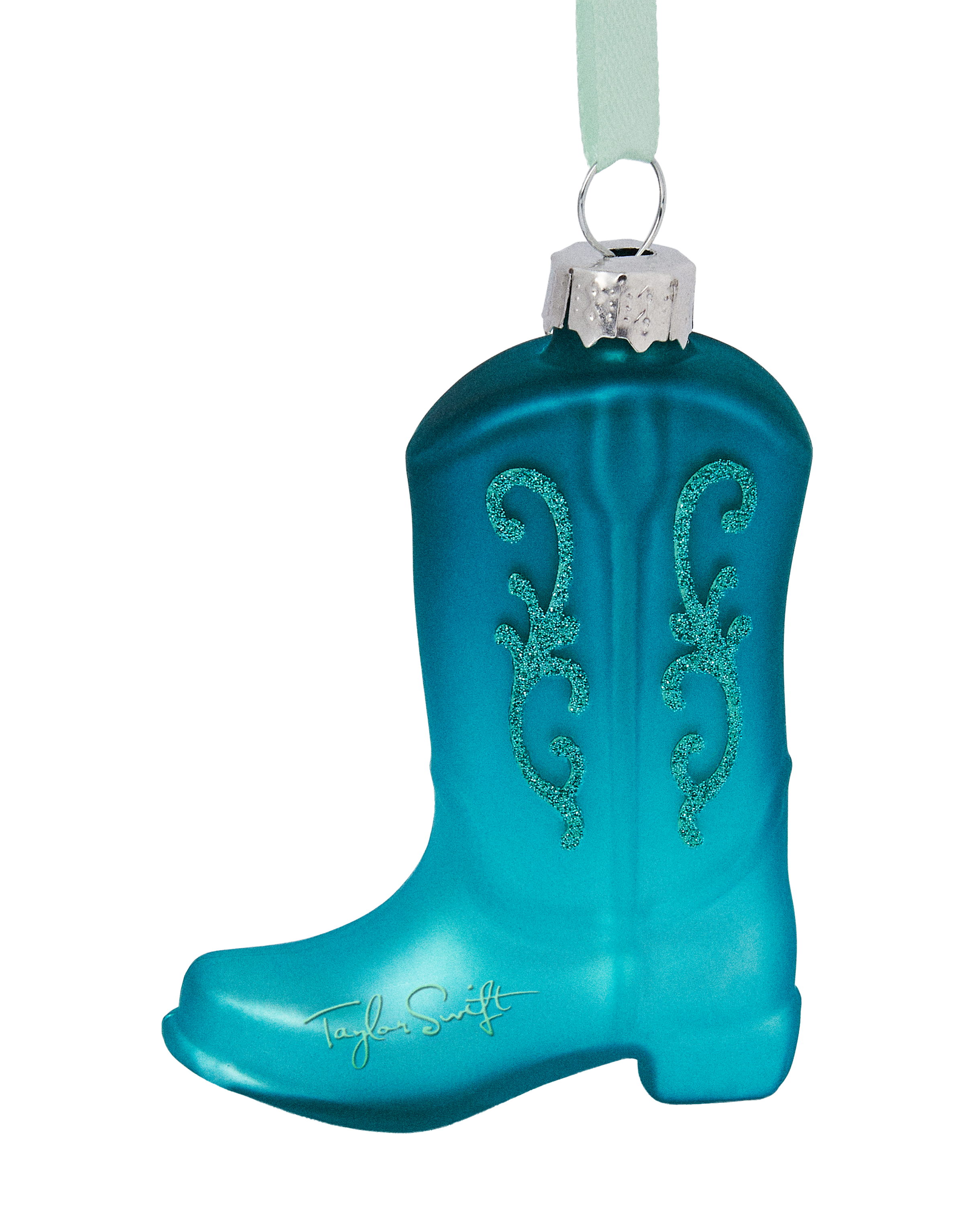 Taylor Swift Album Boot Ornament