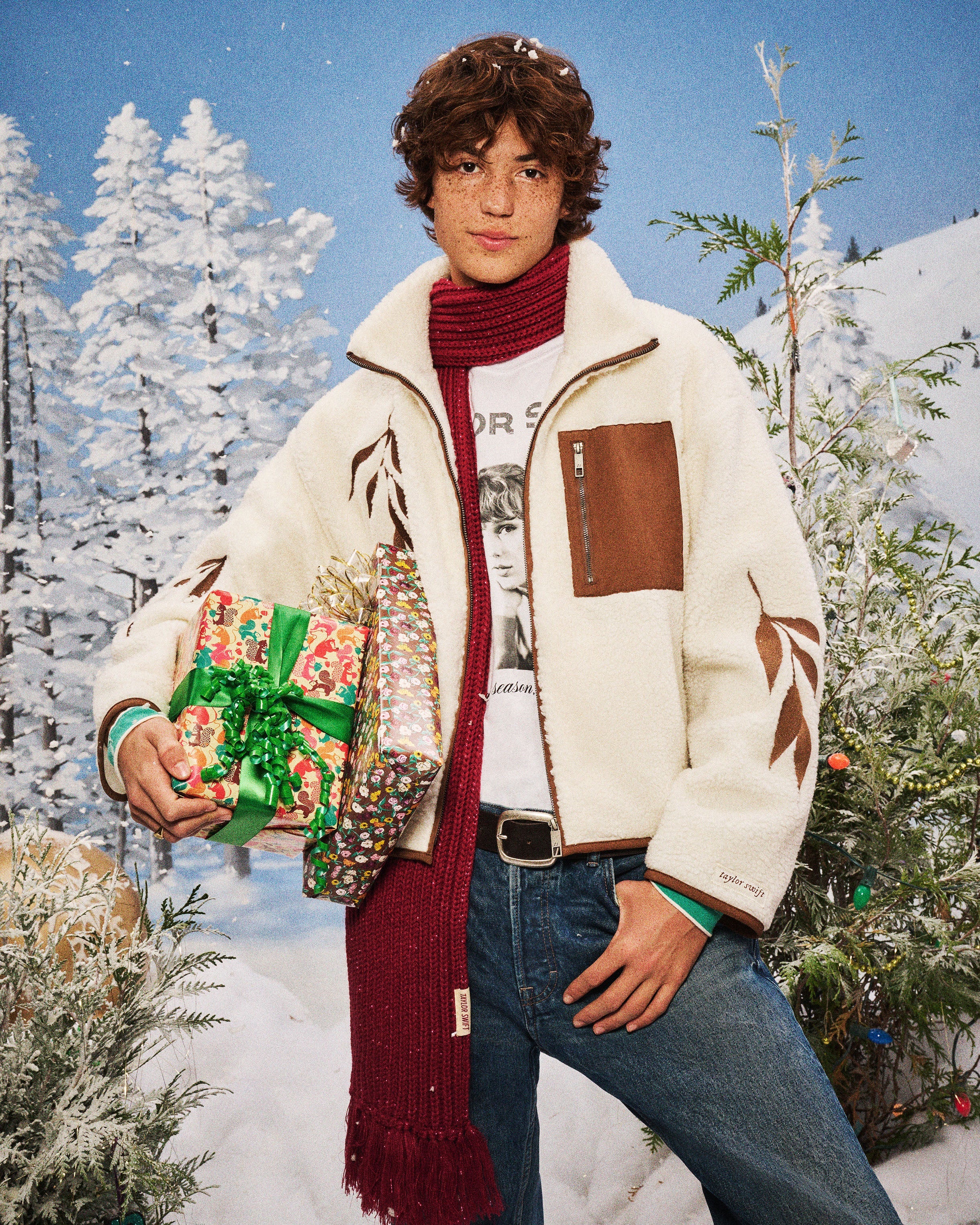 Life is a Willow Zip Up Sherpa Fleece Jacket