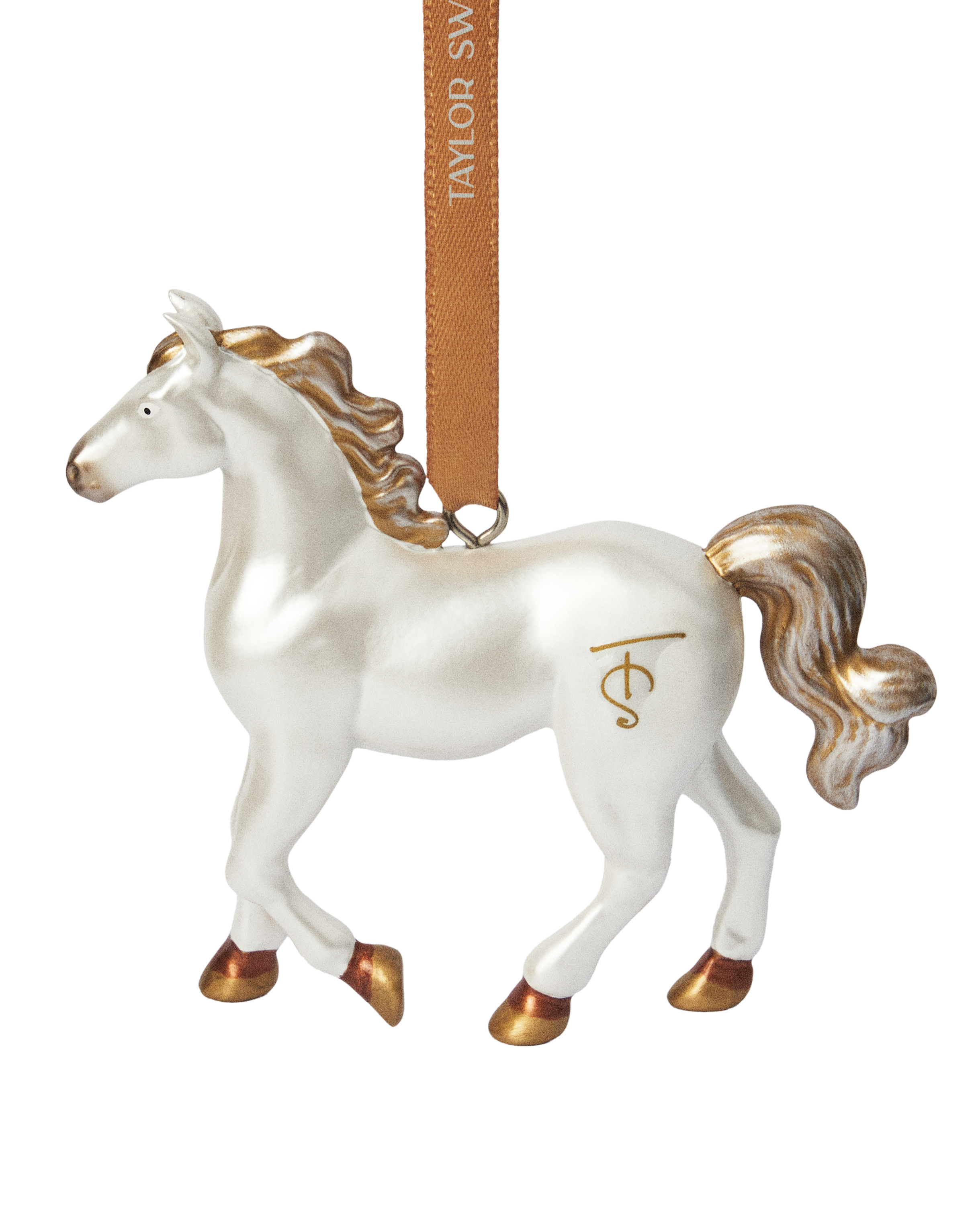 It's Too Late For You and Your White Horse Ornament