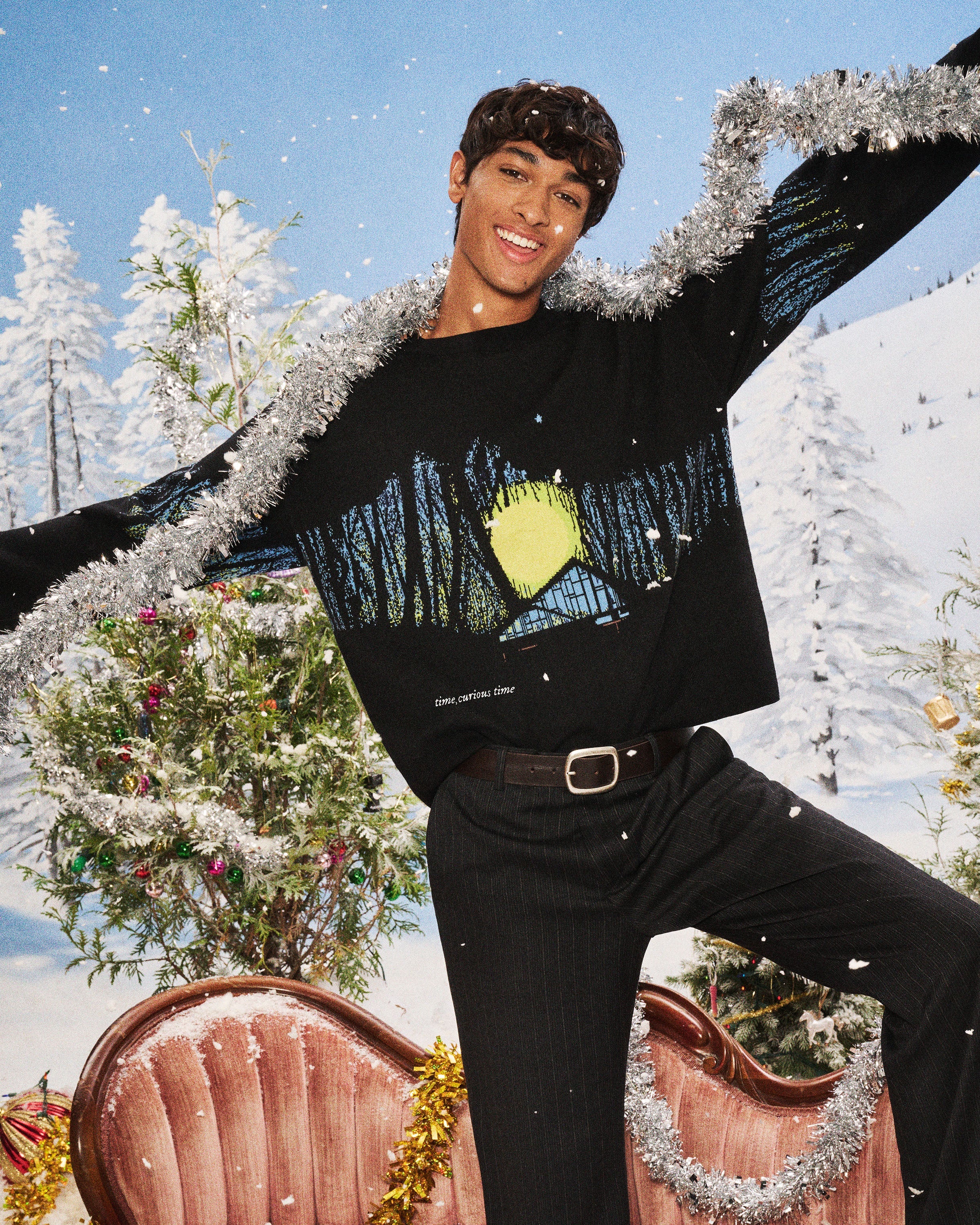 Folklore Album Cabin Sweater