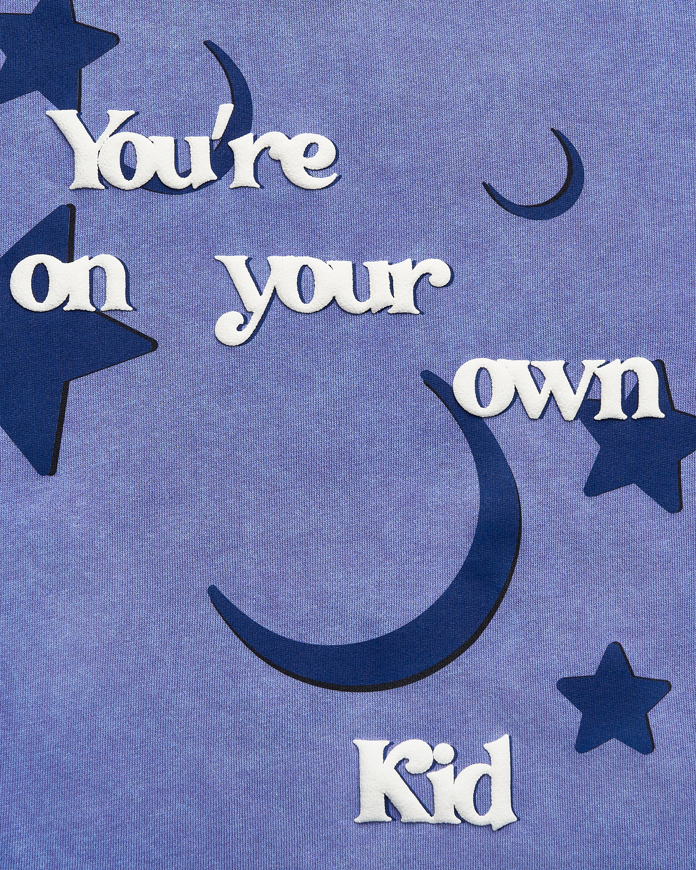 You're On Your Own Kid Purple Crewneck Sweatshirt