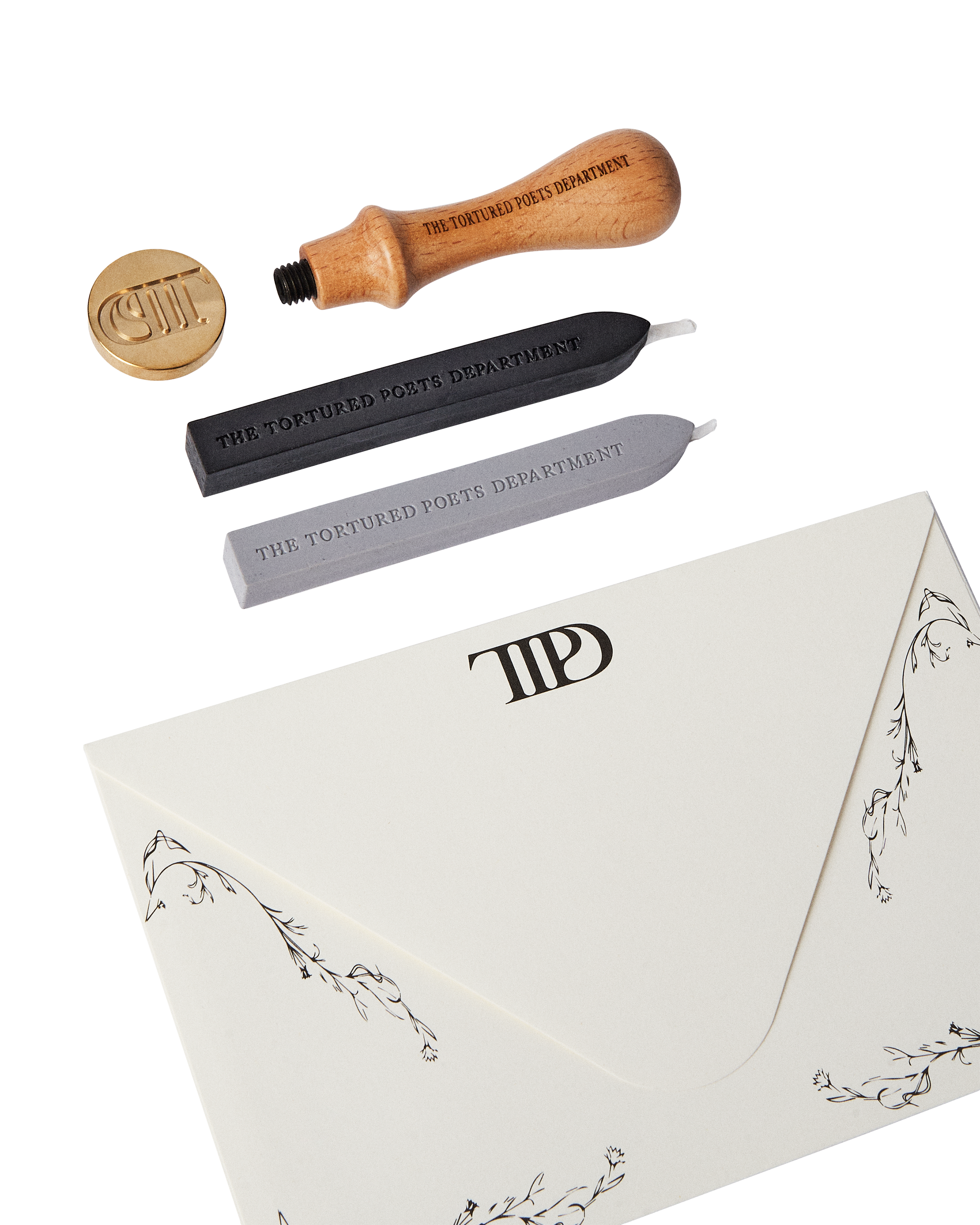 TTPD Stationery and Wax Seal Set