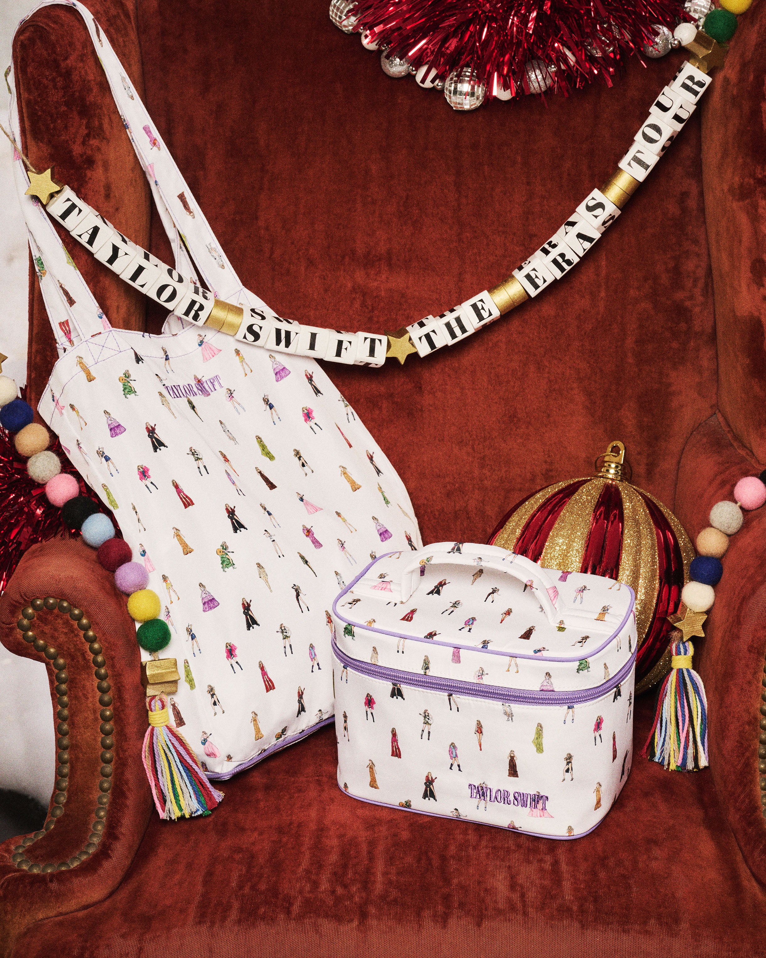 Taylor Swift | The Eras Tour Tote Bag with Zip Pouch