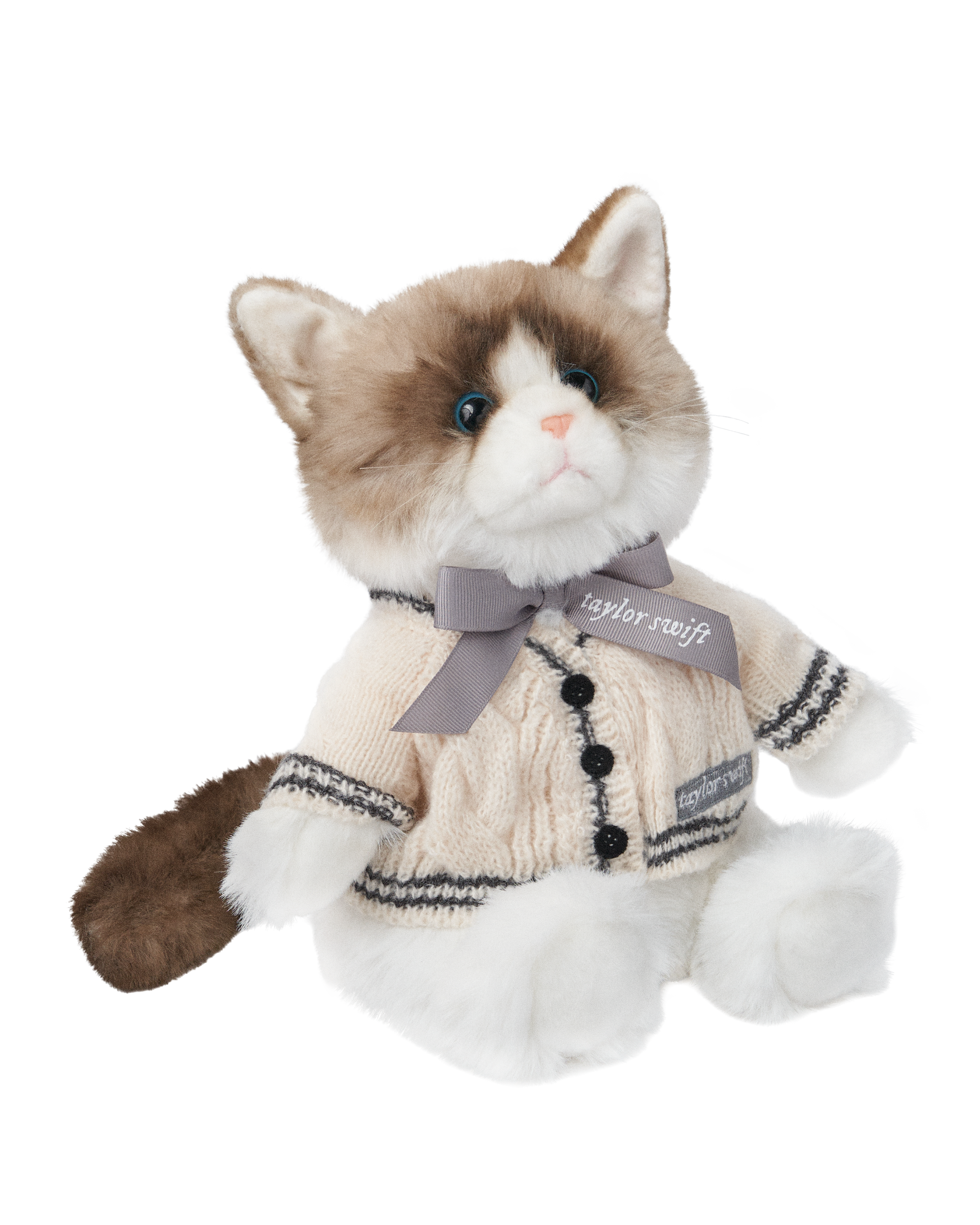 Folklore Album Cardigan Plush Cat