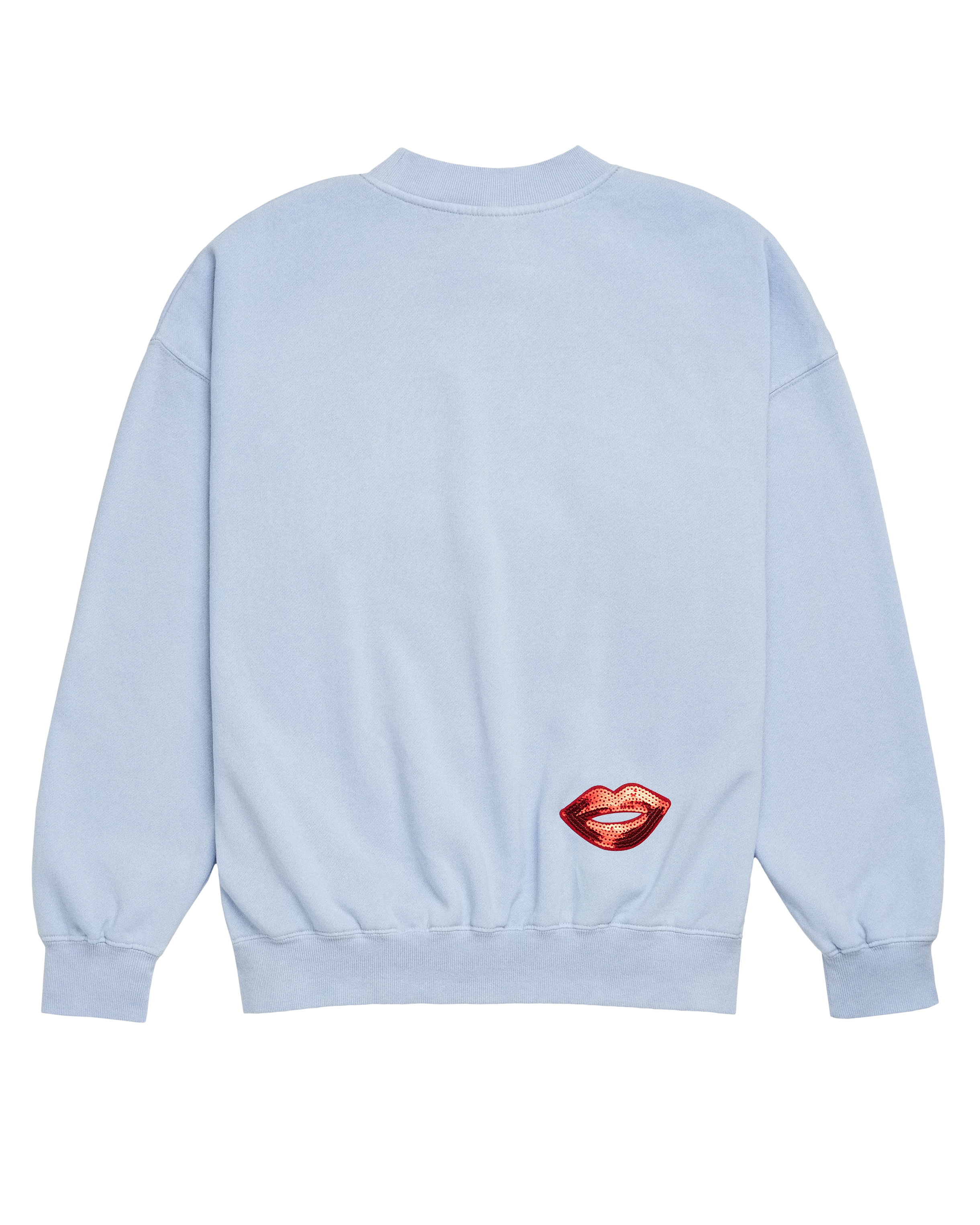Sequin Red Lip Classic Thing That You Like Crewneck Sweatshirt