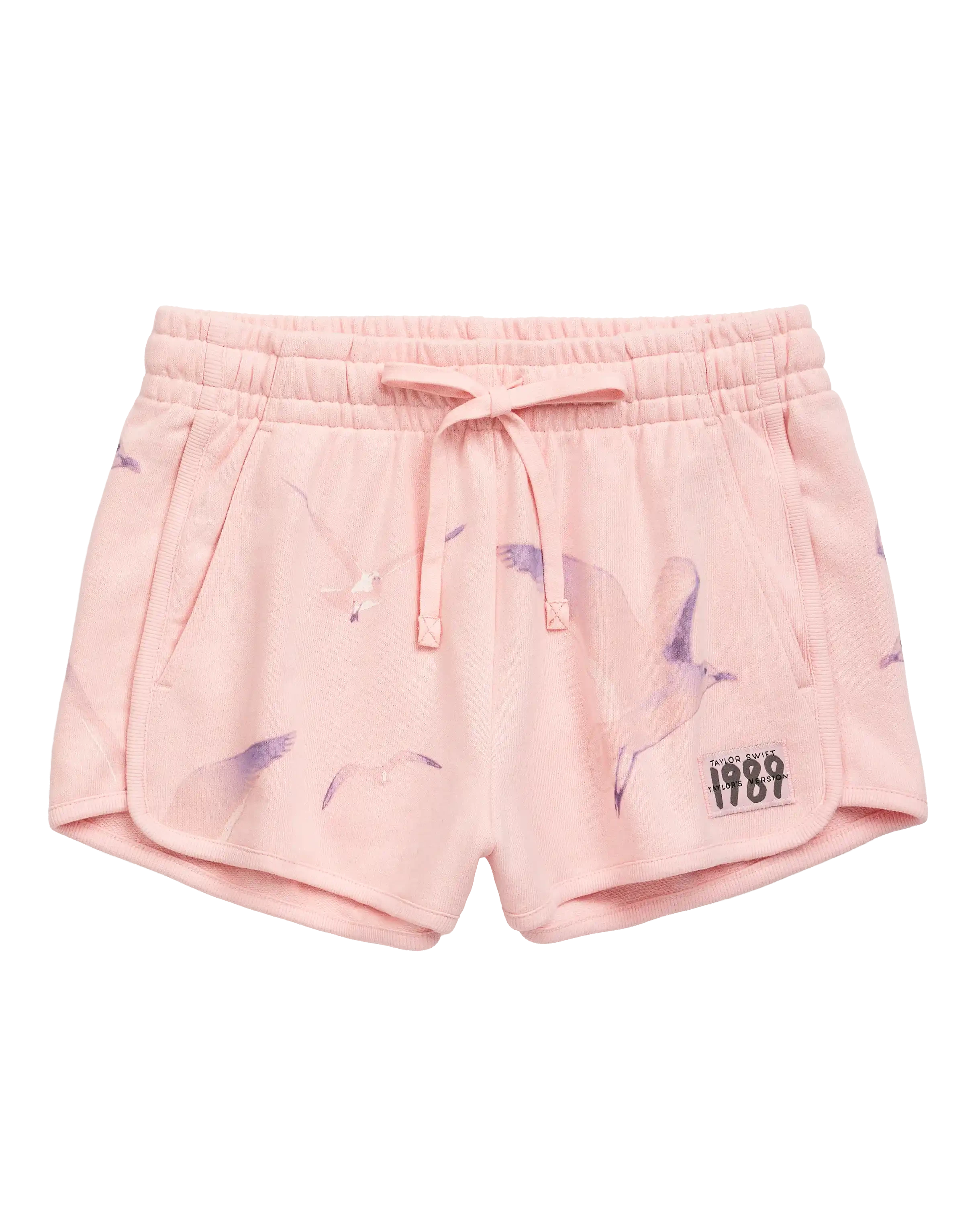 Taylor Swift 1989 Pink Seagull Sweat Short Shorts 450134