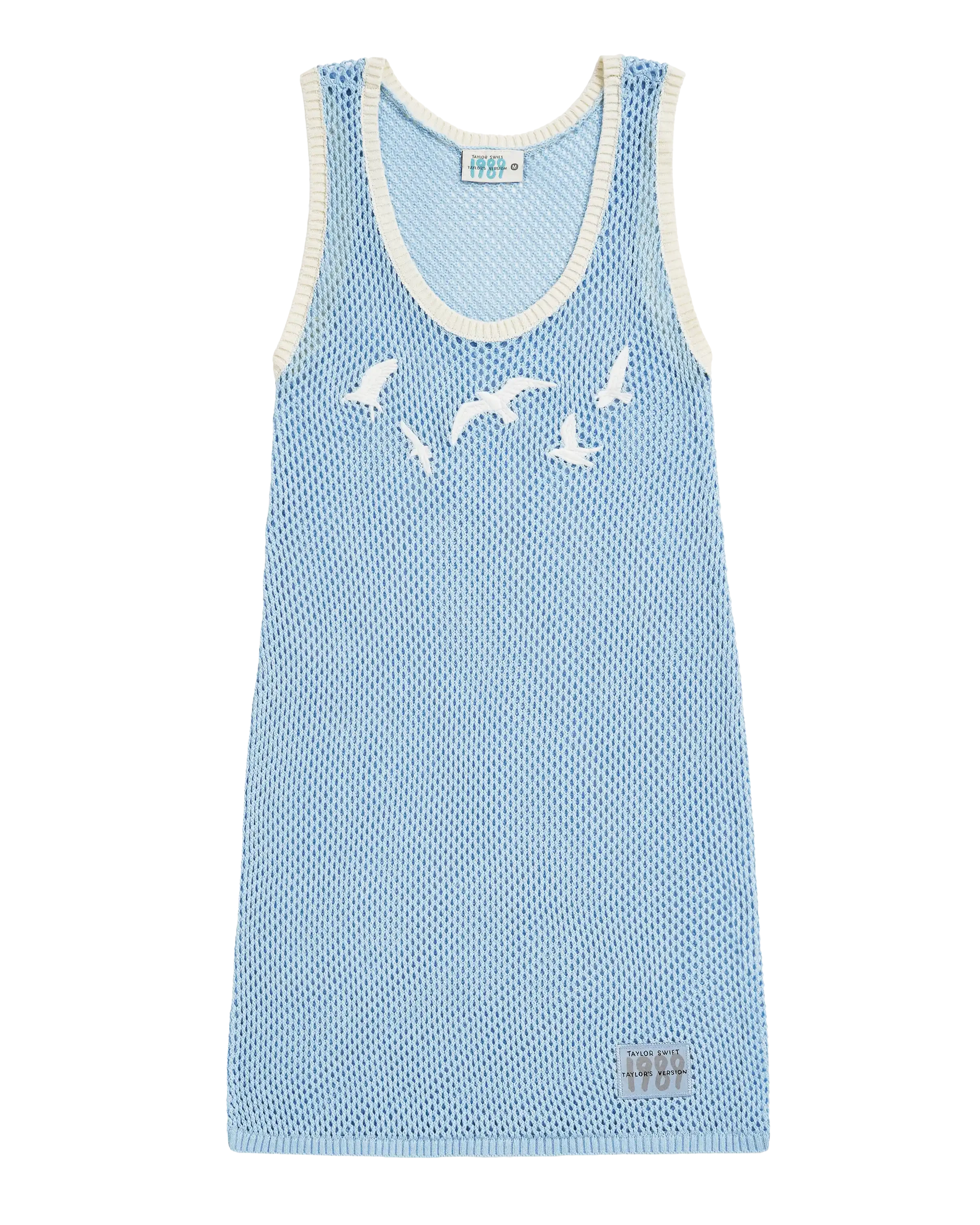 Taylor Swift 1989 Seagull Mesh Coverup Dress Kleider 450238