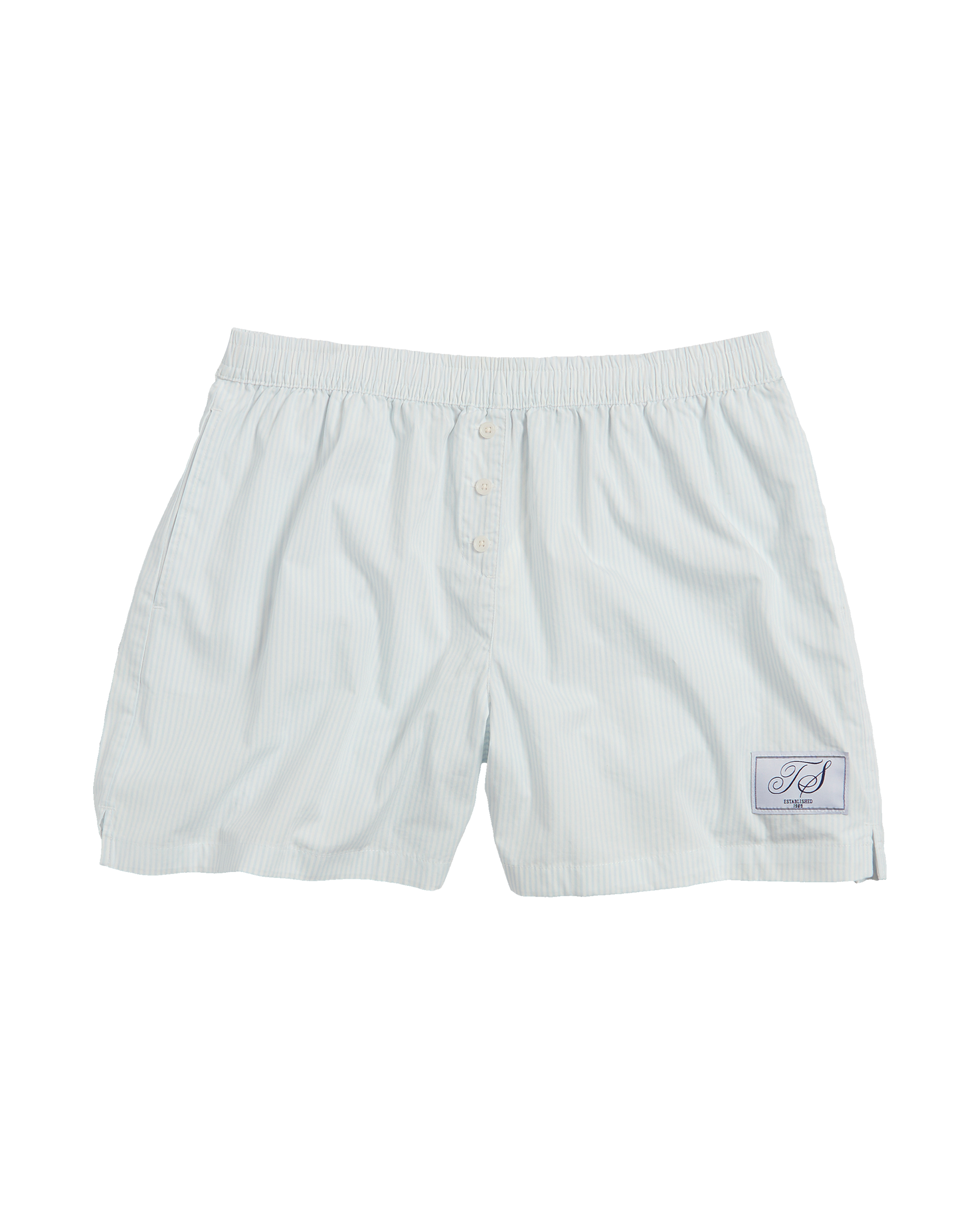 Taylor Swift 1989 (Taylor's Version) Blue Stripe Poplin Shorts Shorts 411137