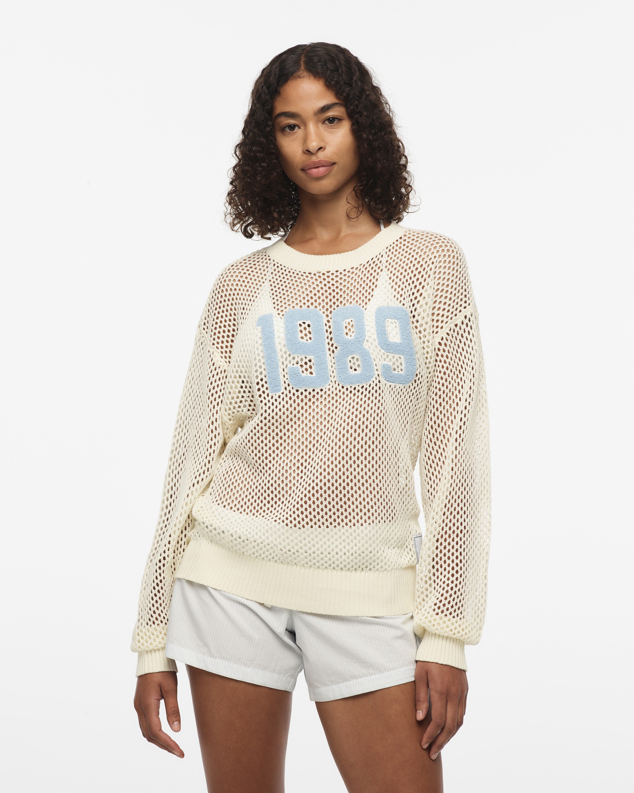 Taylor Swift 1989 (Taylor's Version) Open Knit Sweater Sweater 411287