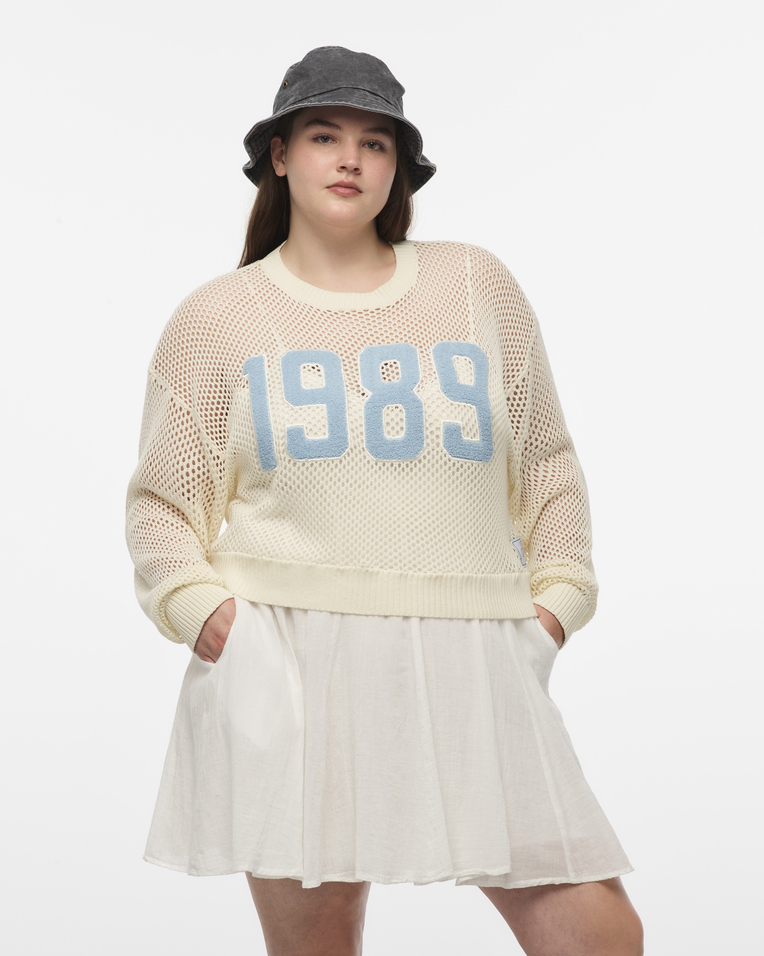 Taylor Swift 1989 (Taylor's Version) Open Knit Sweater Sweater 411291