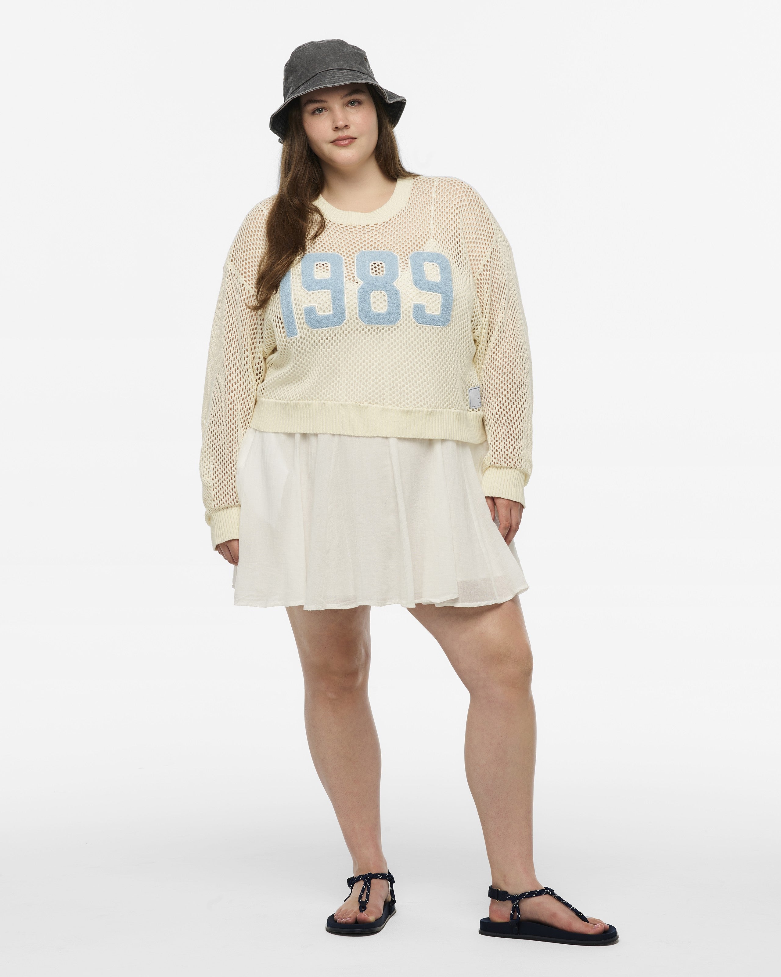 Taylor Swift 1989 (Taylor's Version) Open Knit Sweater Sweater 411293