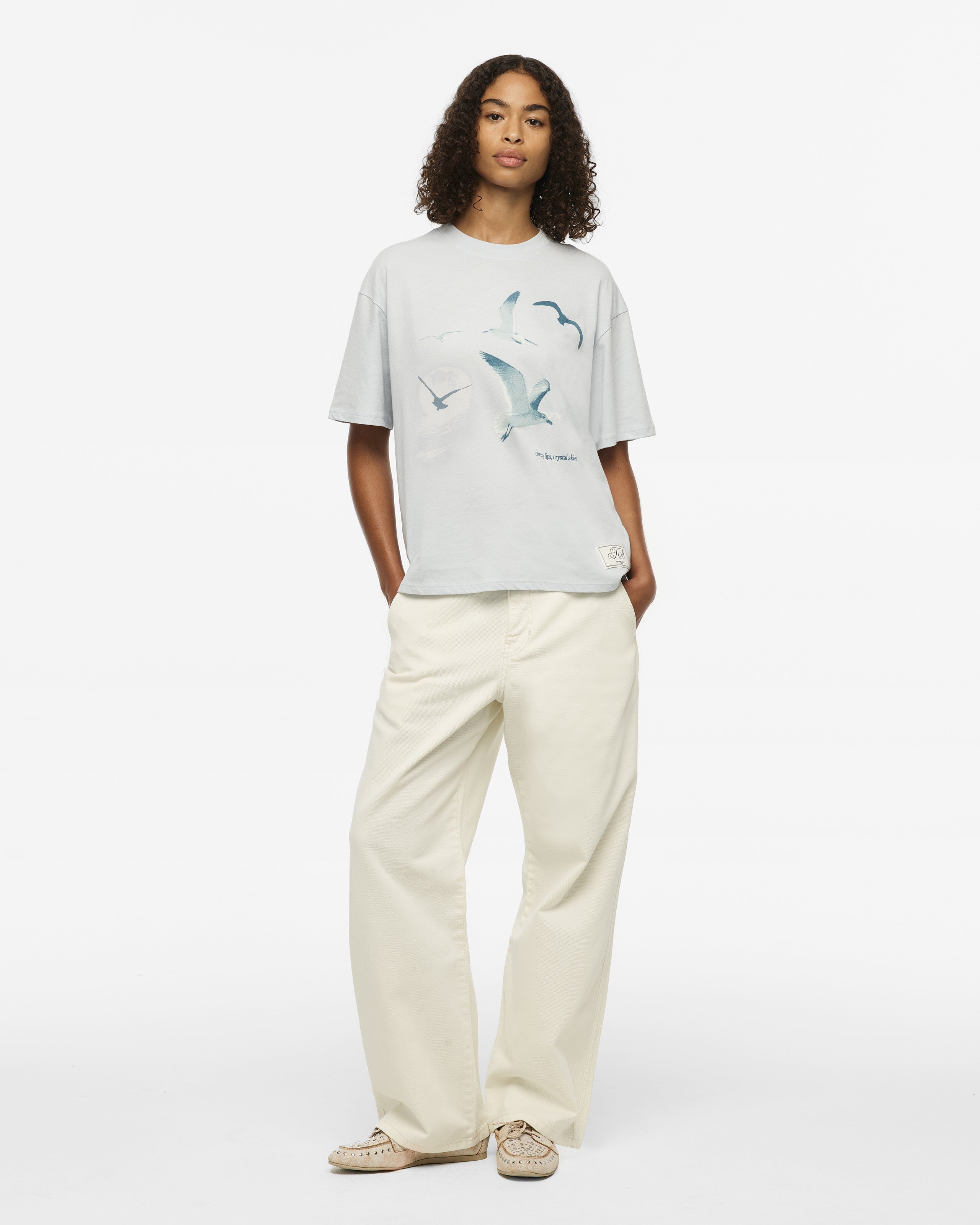 Taylor Swift 1989 (Taylor's Version) Seagull Boxy T-Shirt T-Shirt 411169