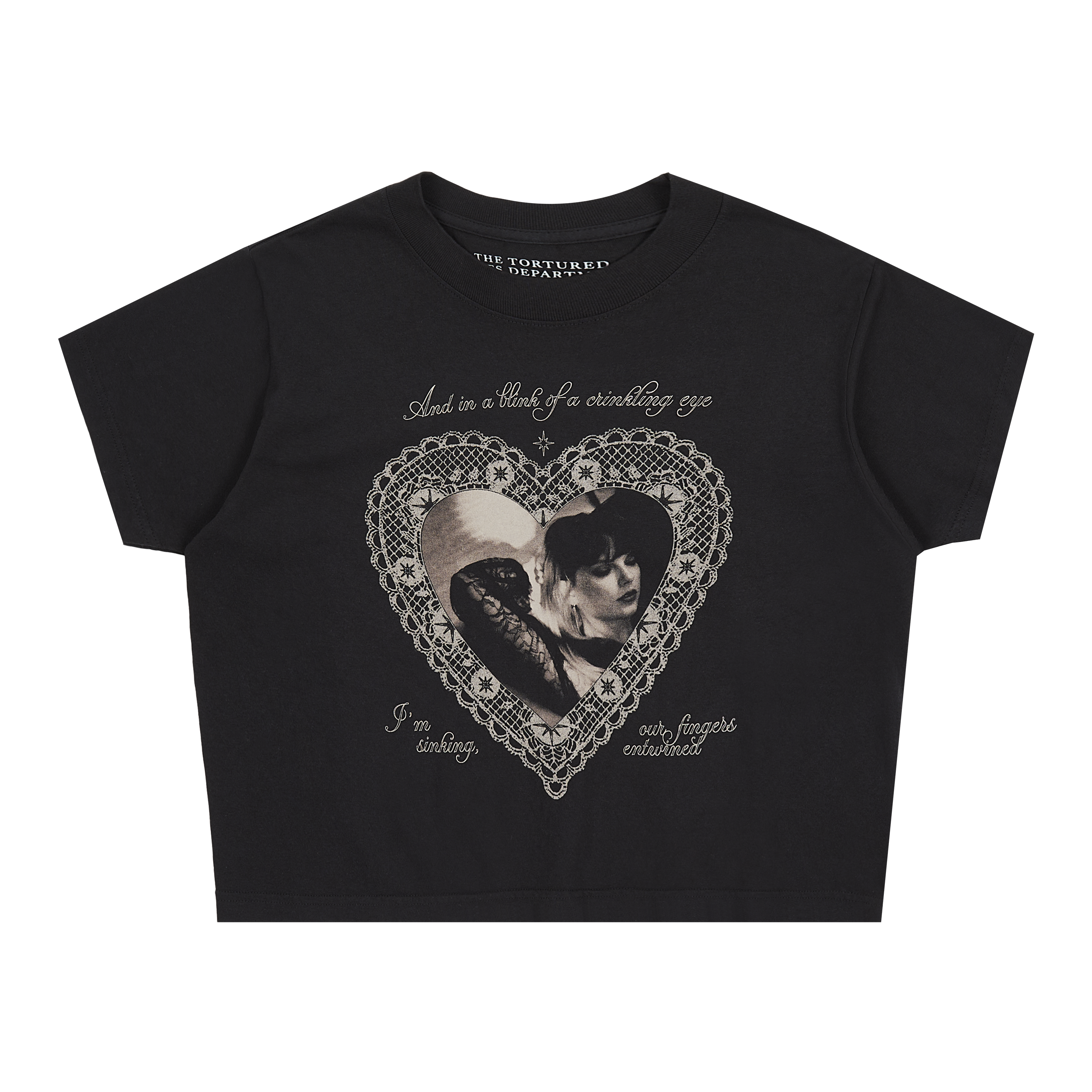 Taylor Swift Blink Of A Crinkling Eye Crop T-Shirt T-Shirts 388816