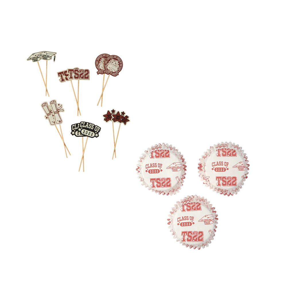 Taylor Swift Class of 2022 Cupcake Set Heimdeko 181232