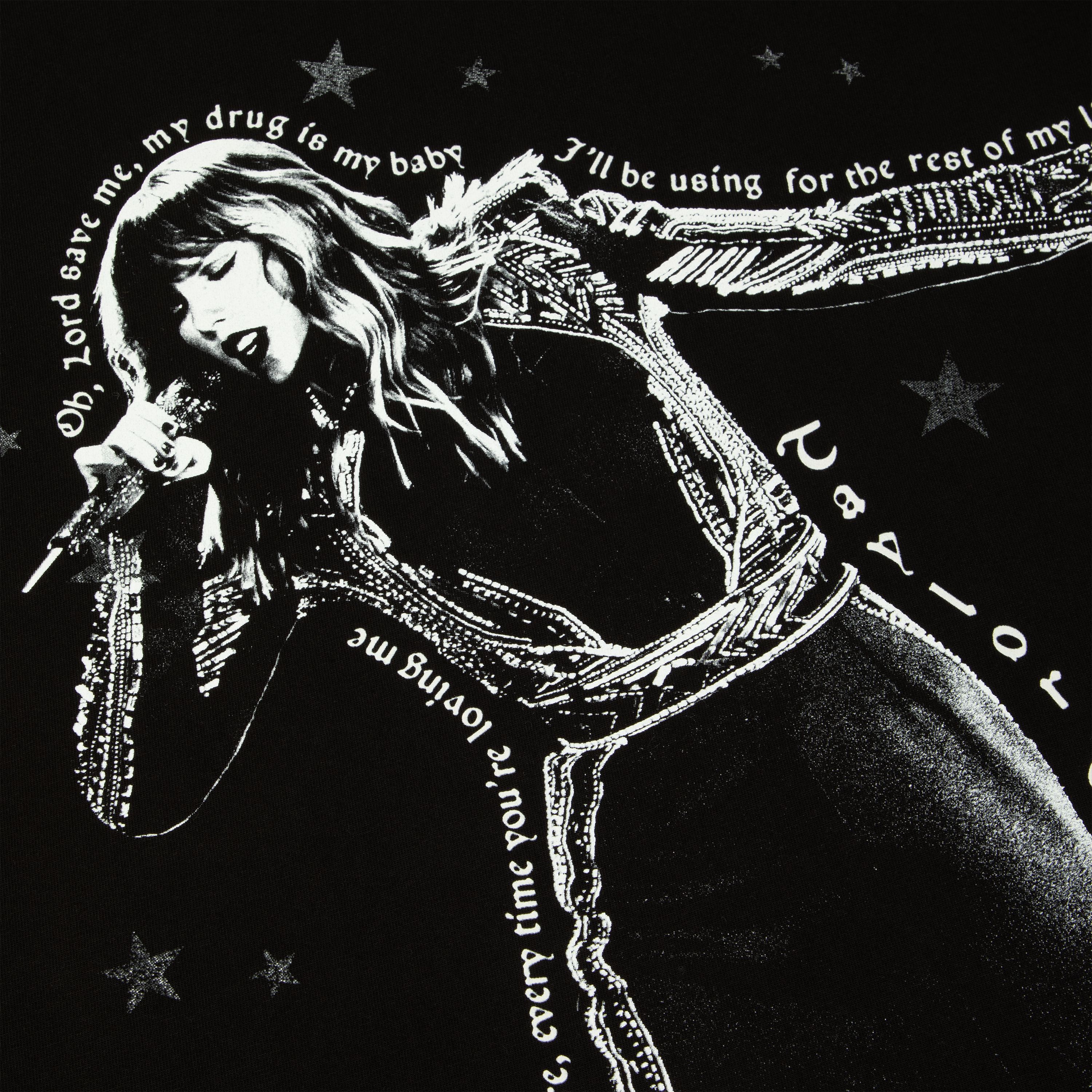 Taylor Swift Every Time You're Loving Me Oversized T-Shirt T-Shirts 387595