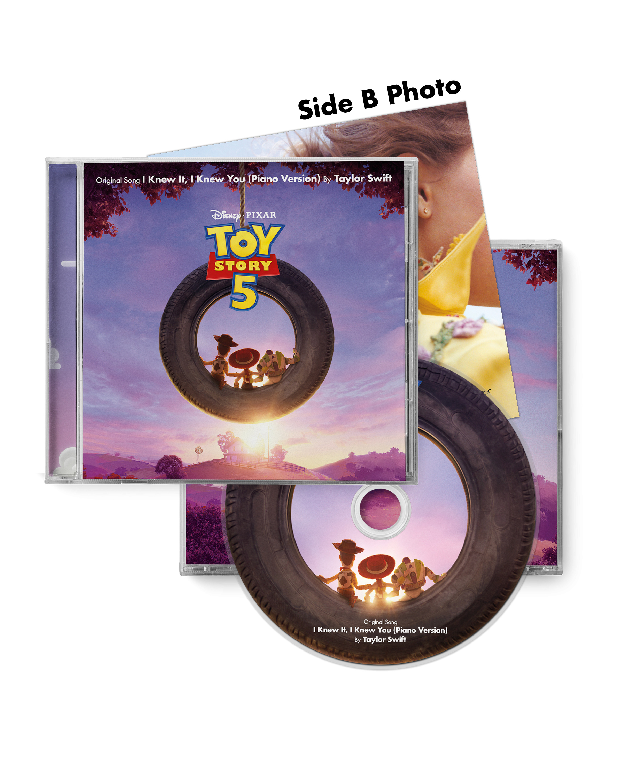 Taylor Swift “I Knew It, I Knew You (Piano Version)” CD Single with Double-Sided Cover “I Knew It, I Knew You (Piano Version)” CD Single with Double-Sided Cover 448546