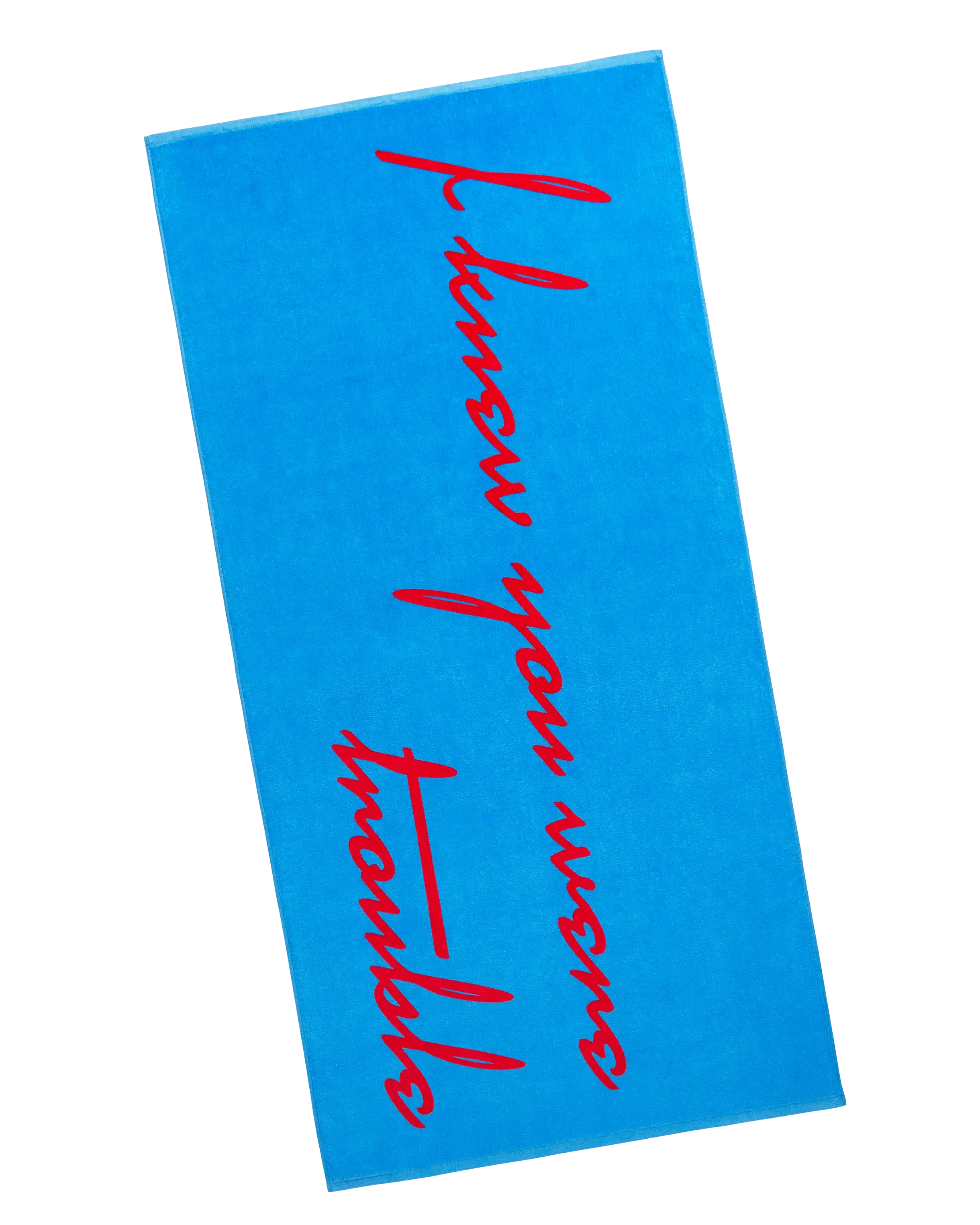 Taylor Swift I Knew You Were Trouble Beach Towel Handtuch 450320
