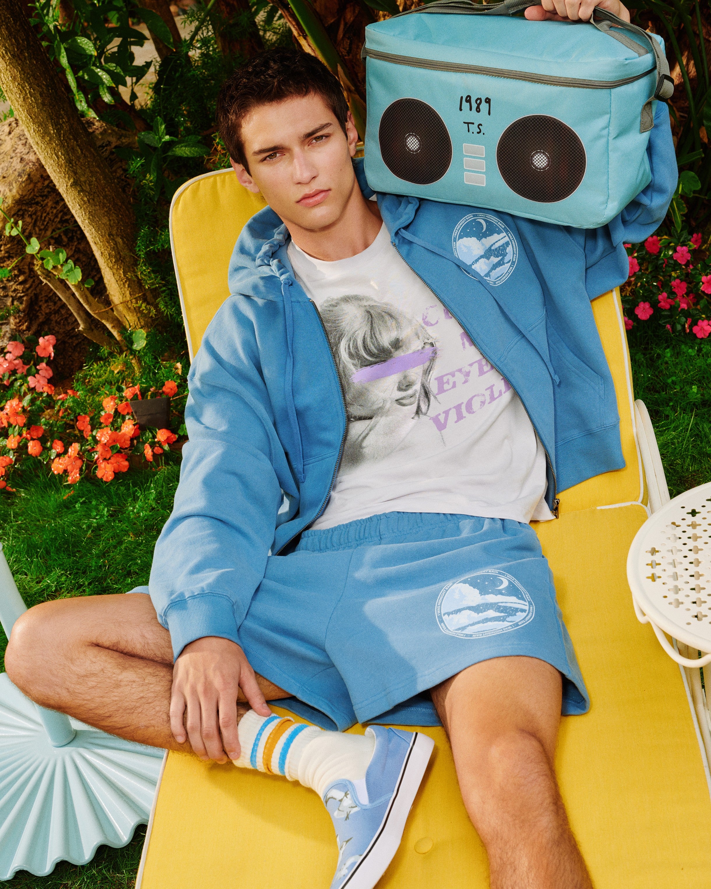 I Was Midnight Rain Zip Hoodie – Taylor Swift