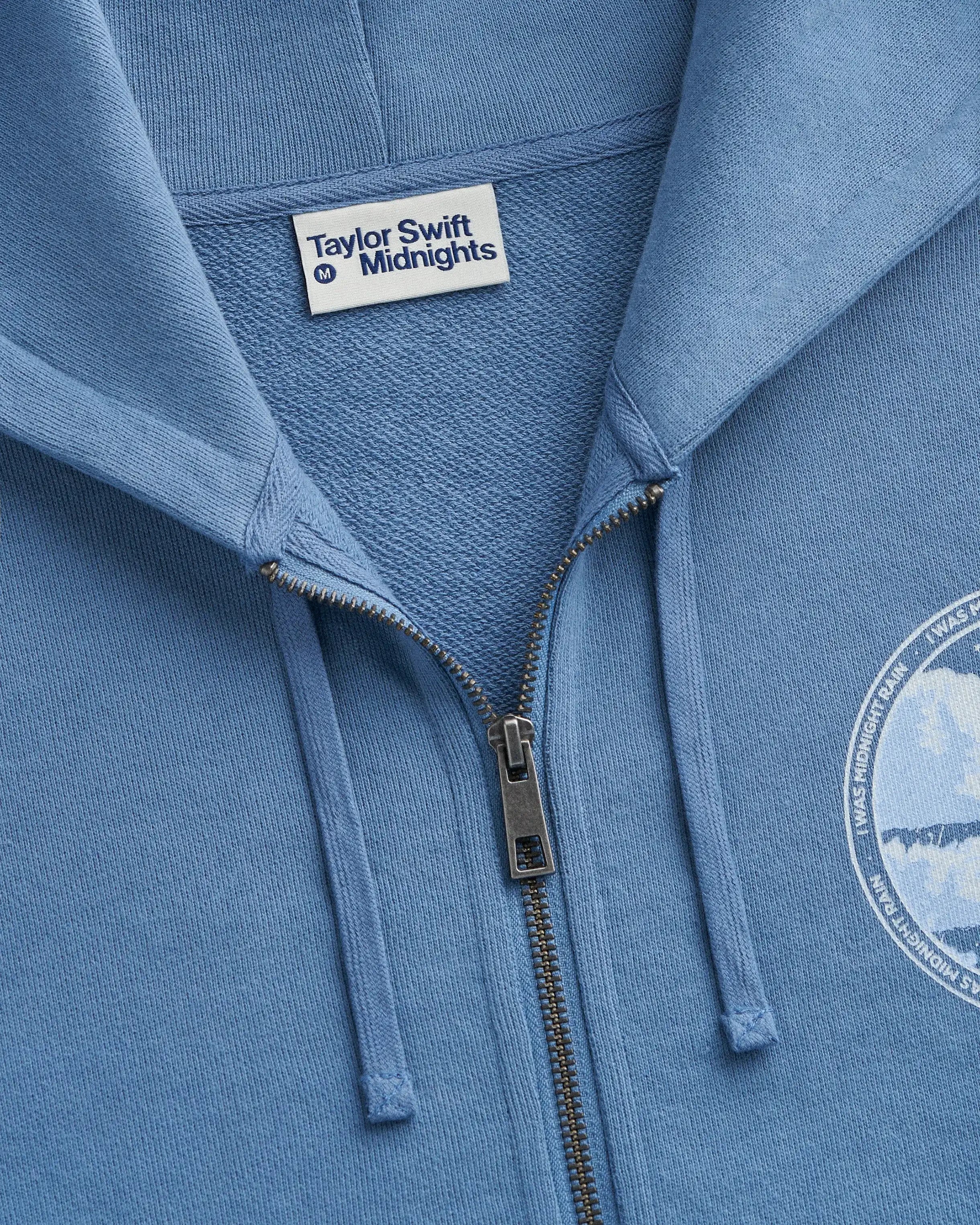 Taylor Swift I Was Midnight Rain Zip Hoodie Kapuzenjacke 450100