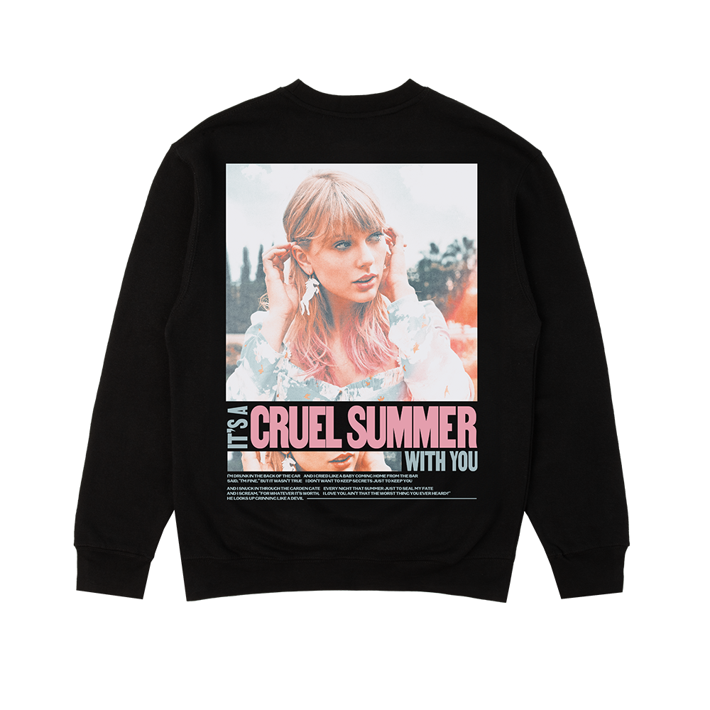 Taylor Swift It's a Cruel Summer with You Crewneck Crewnecks 362140