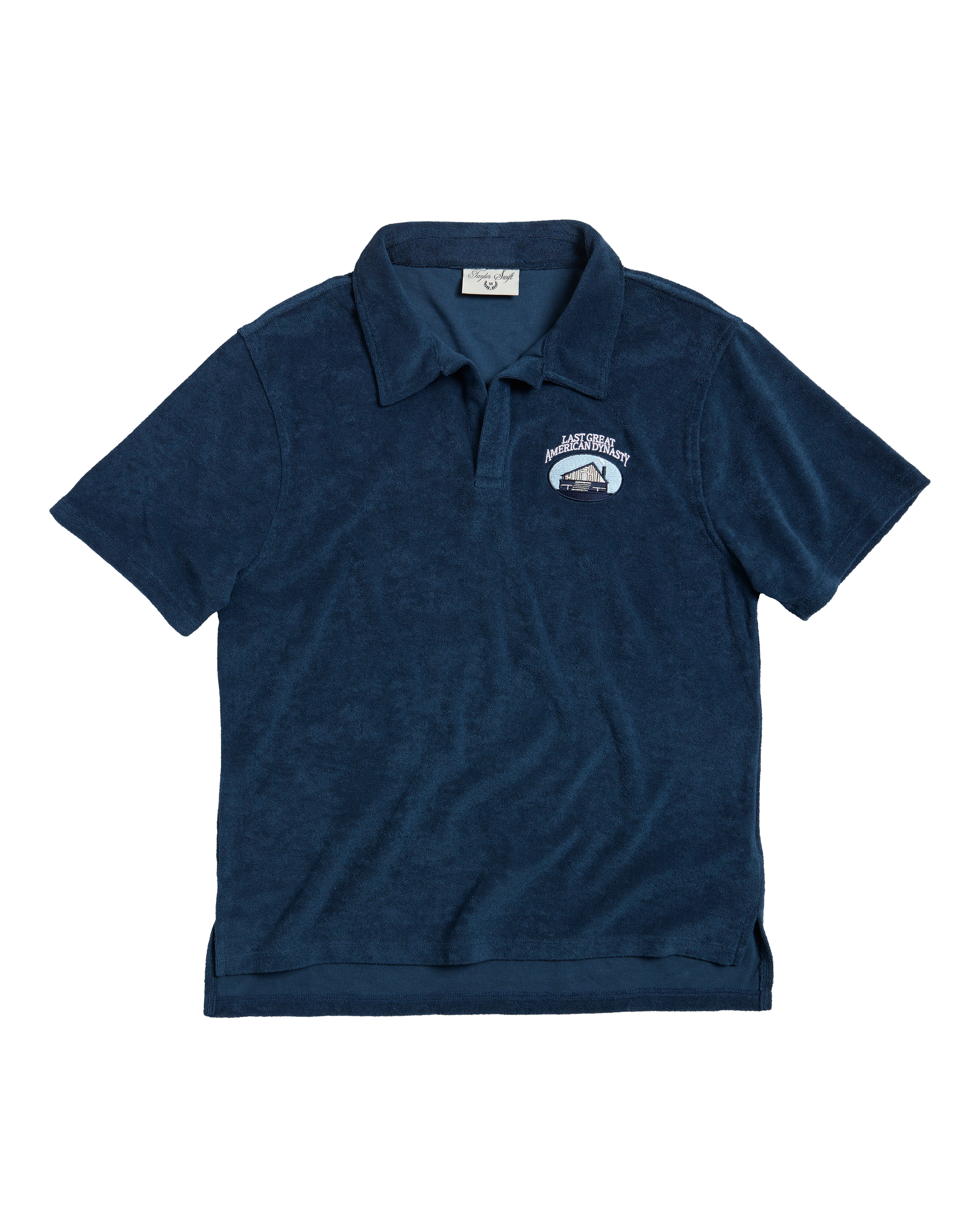 Taylor Swift Last Great American Dynasty Terry Cloth Polo Polo Shirt 411271