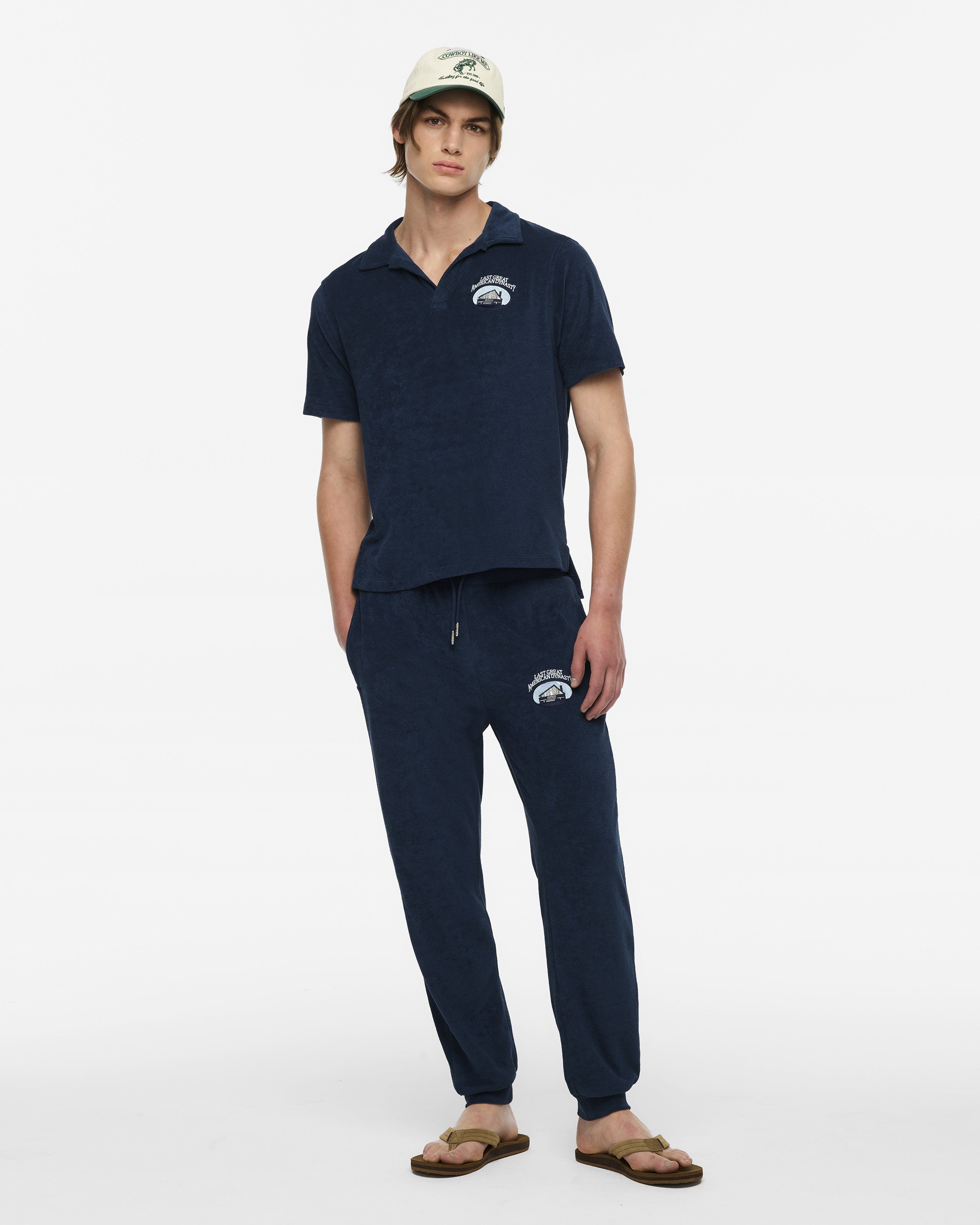 Taylor Swift Last Great American Dynasty Terry Cloth Polo Polo Shirt 411261