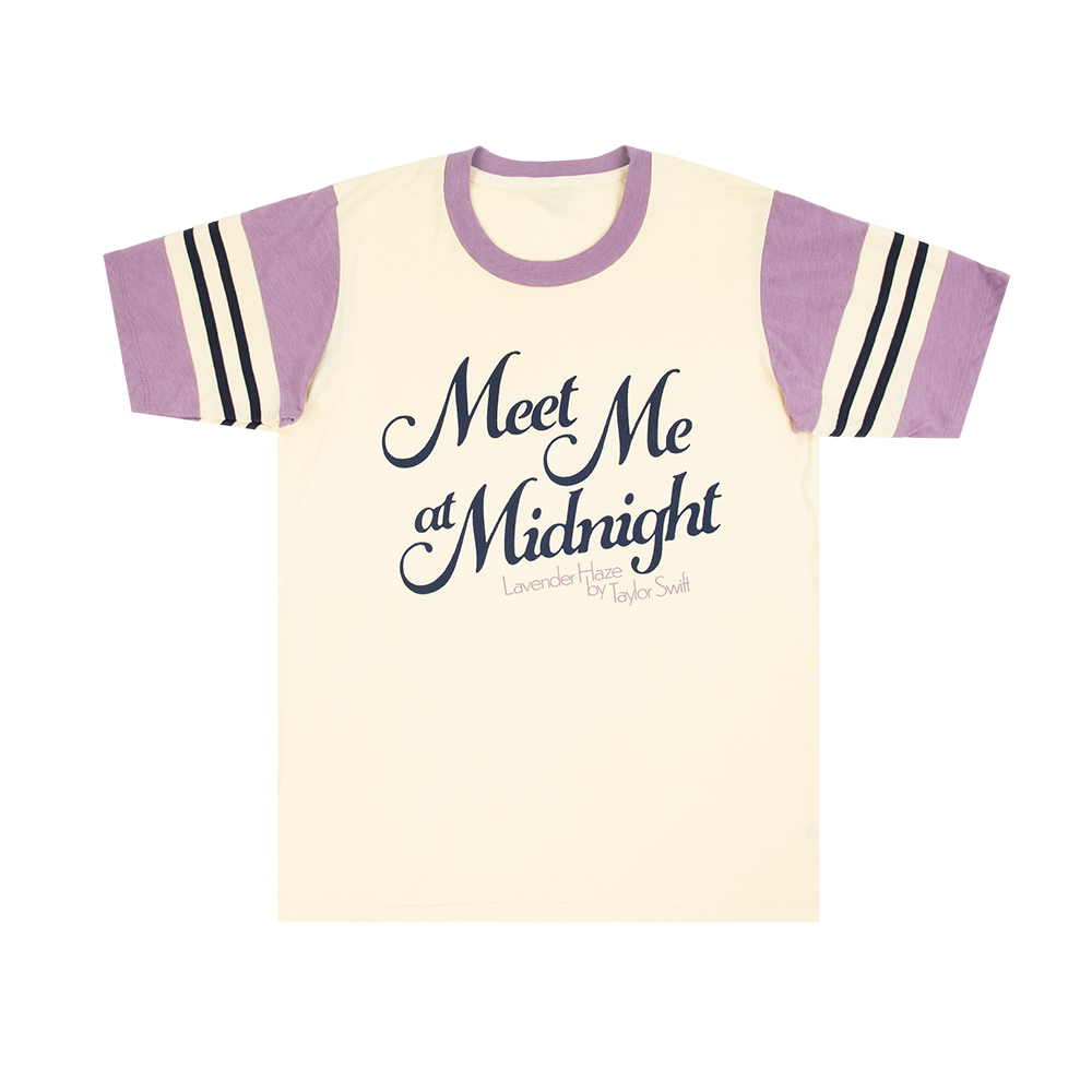 Taylor Swift Meet Me At Midnight Colorblocked T-Shirt T-Shirts 362164