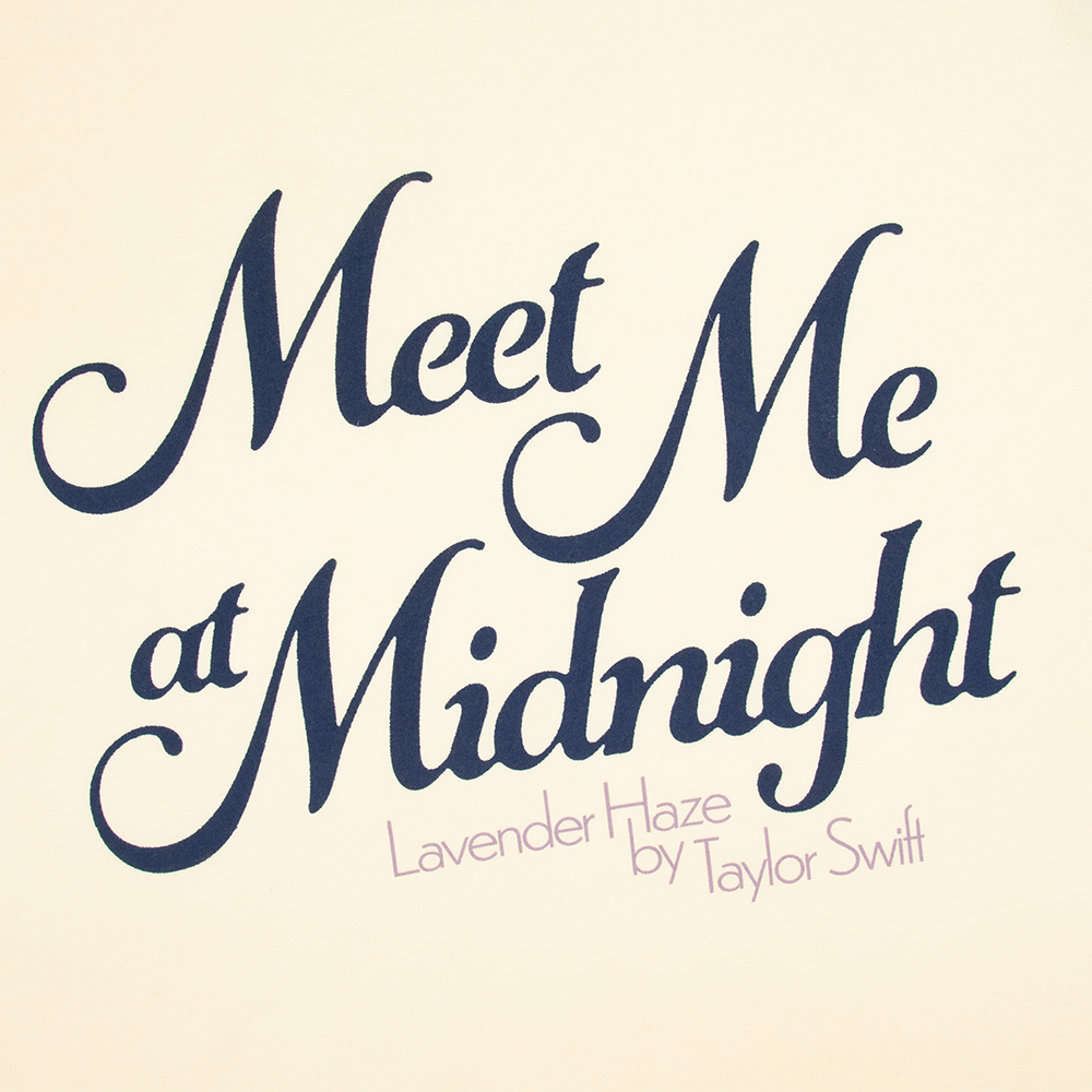 Taylor Swift Meet Me At Midnight Colorblocked T-Shirt T-Shirts 362170