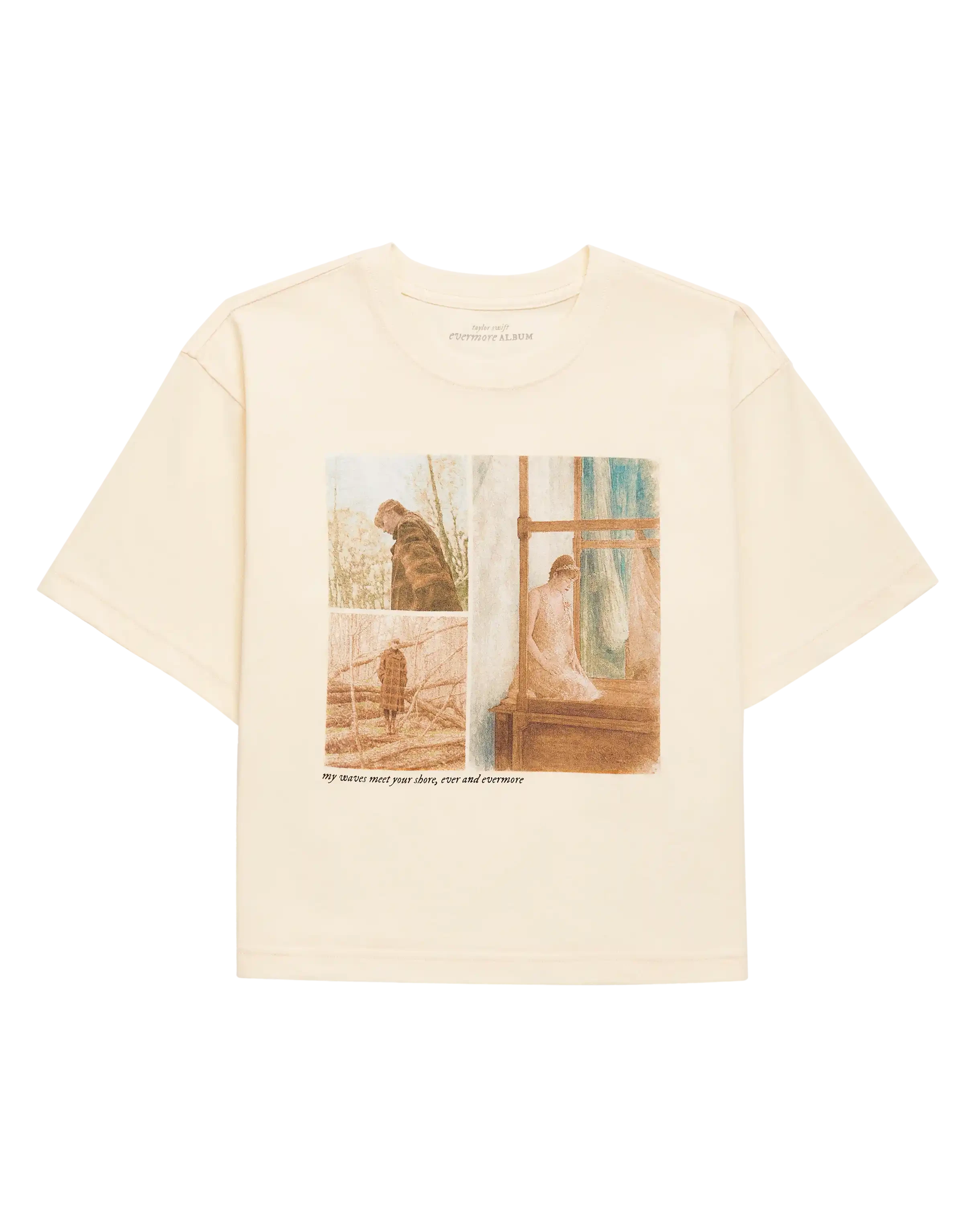 Taylor Swift My Waves Meet Your Shore Cropped Tee T-Shirts 450178