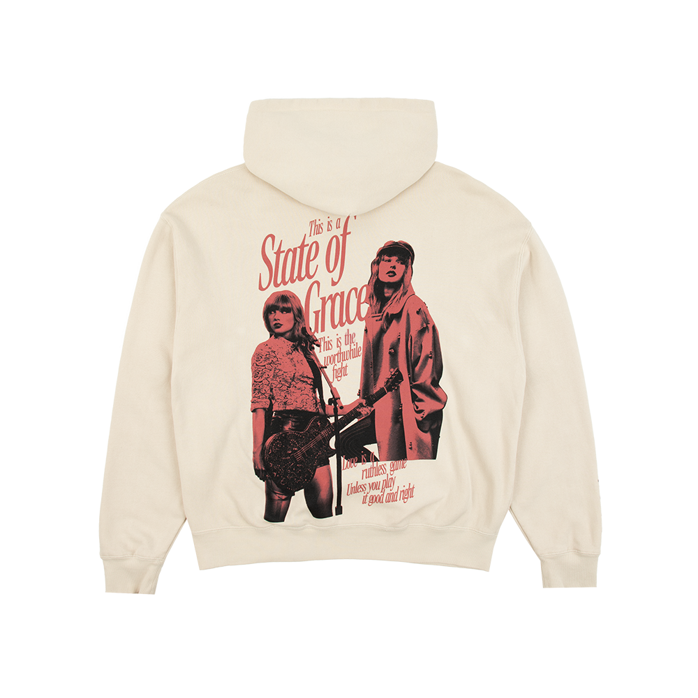 Taylor Swift Red (Taylor's Version) State of Grace  Hoodie 384800