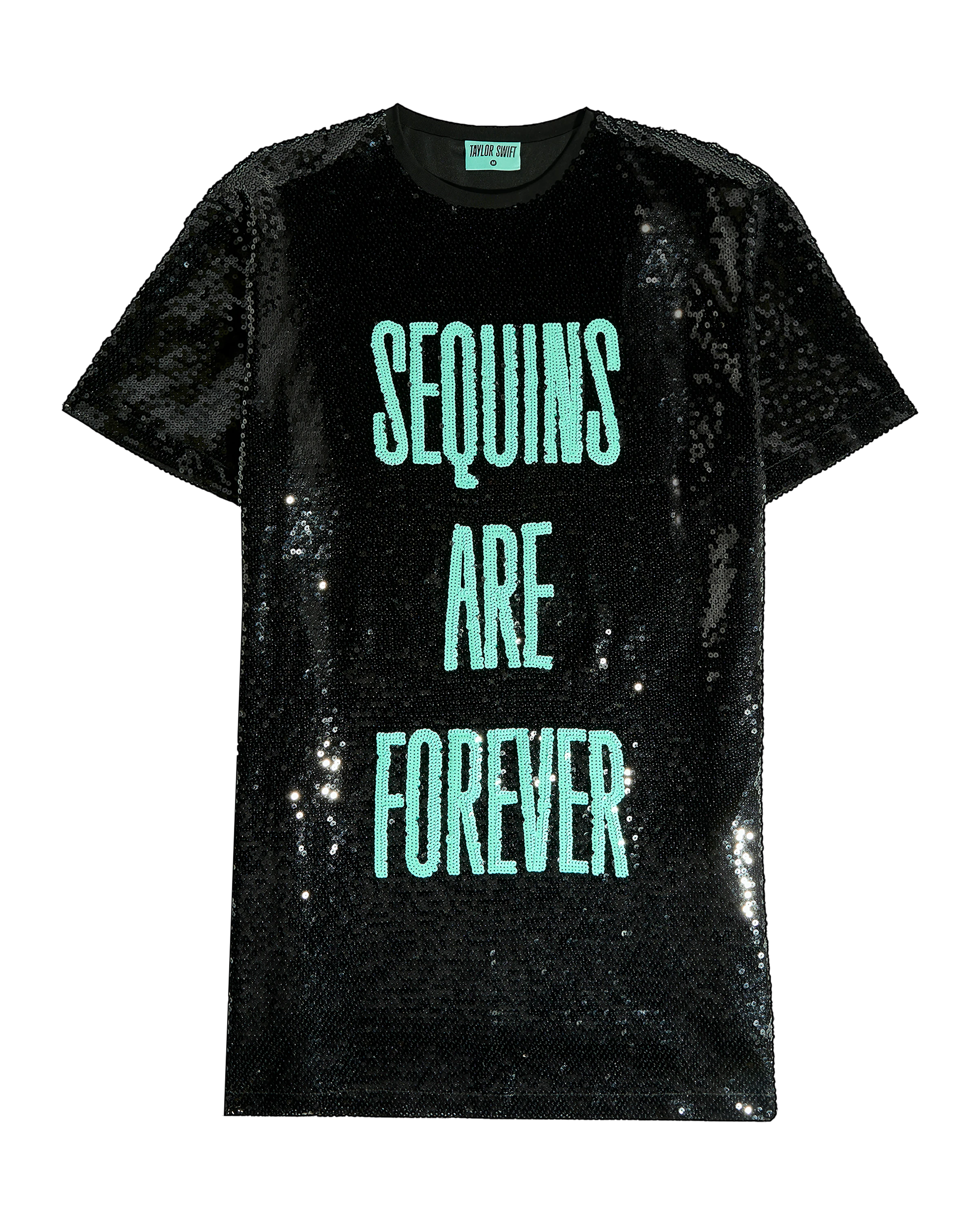 Taylor Swift Sequins Are Forever T-Shirt Dress Kleider 423556
