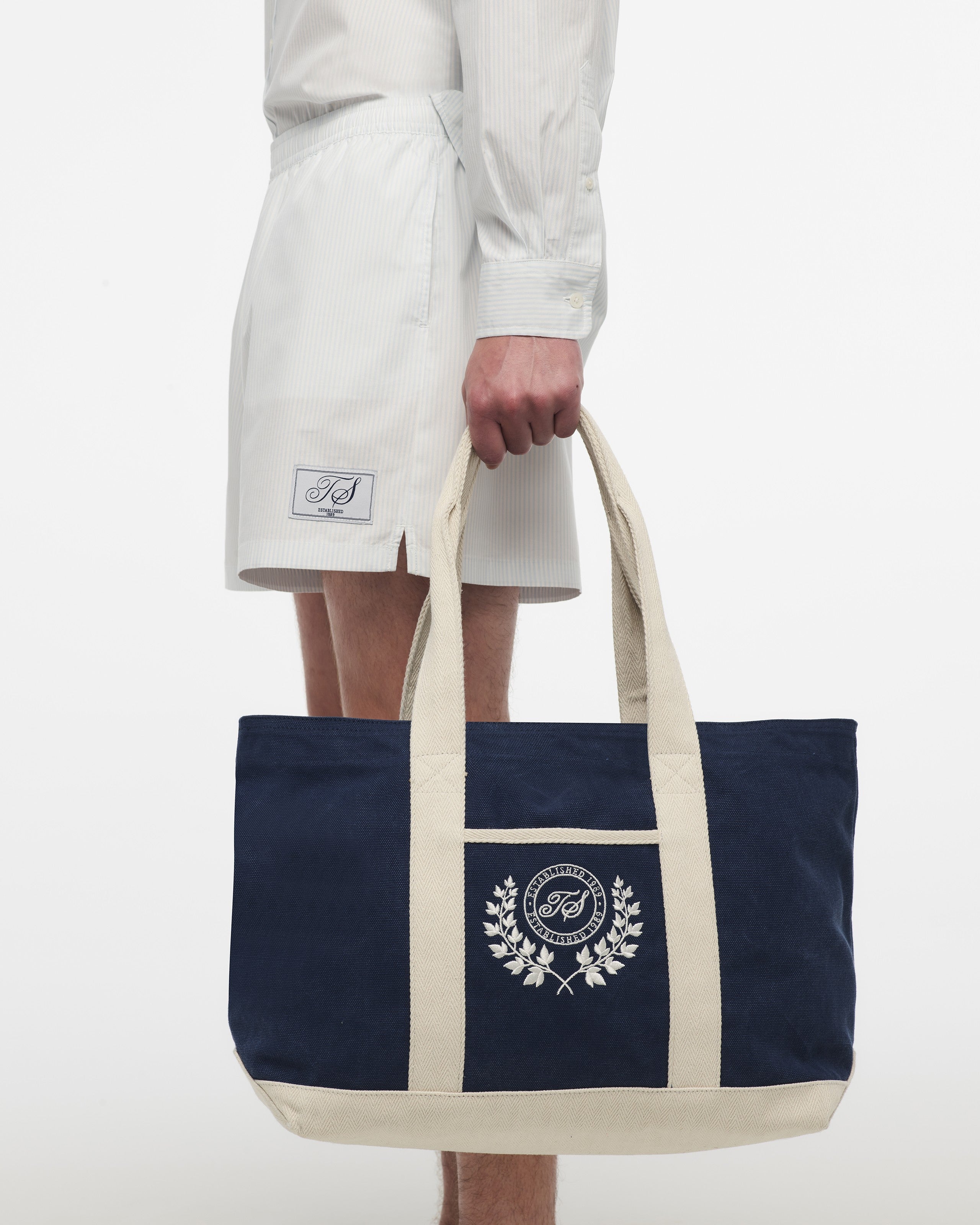 Taylor Swift TS Crest Washed Navy Beach Bag Taschen 411317