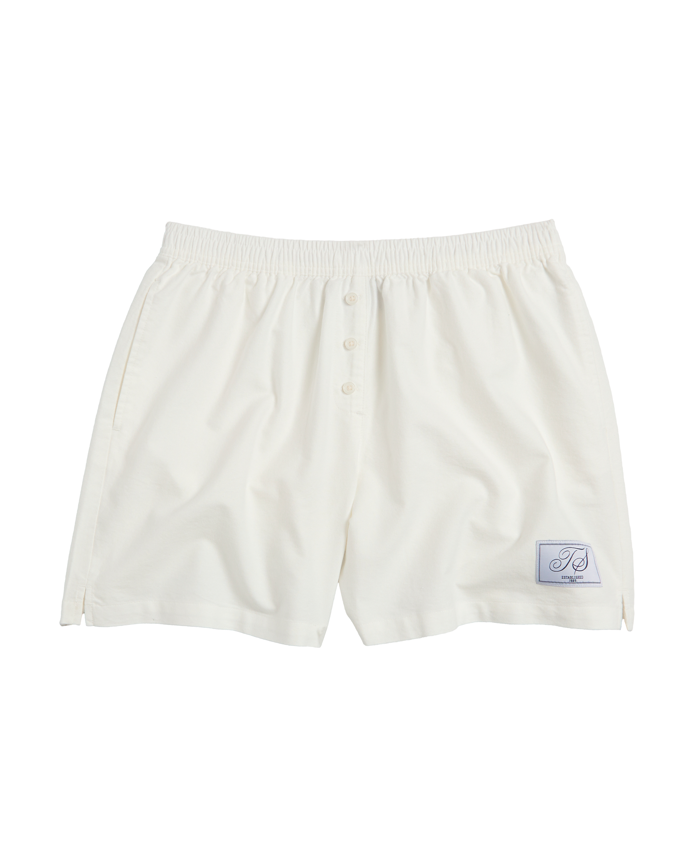 Taylor Swift TS Crest White Oxford Shorts Shorts 411207