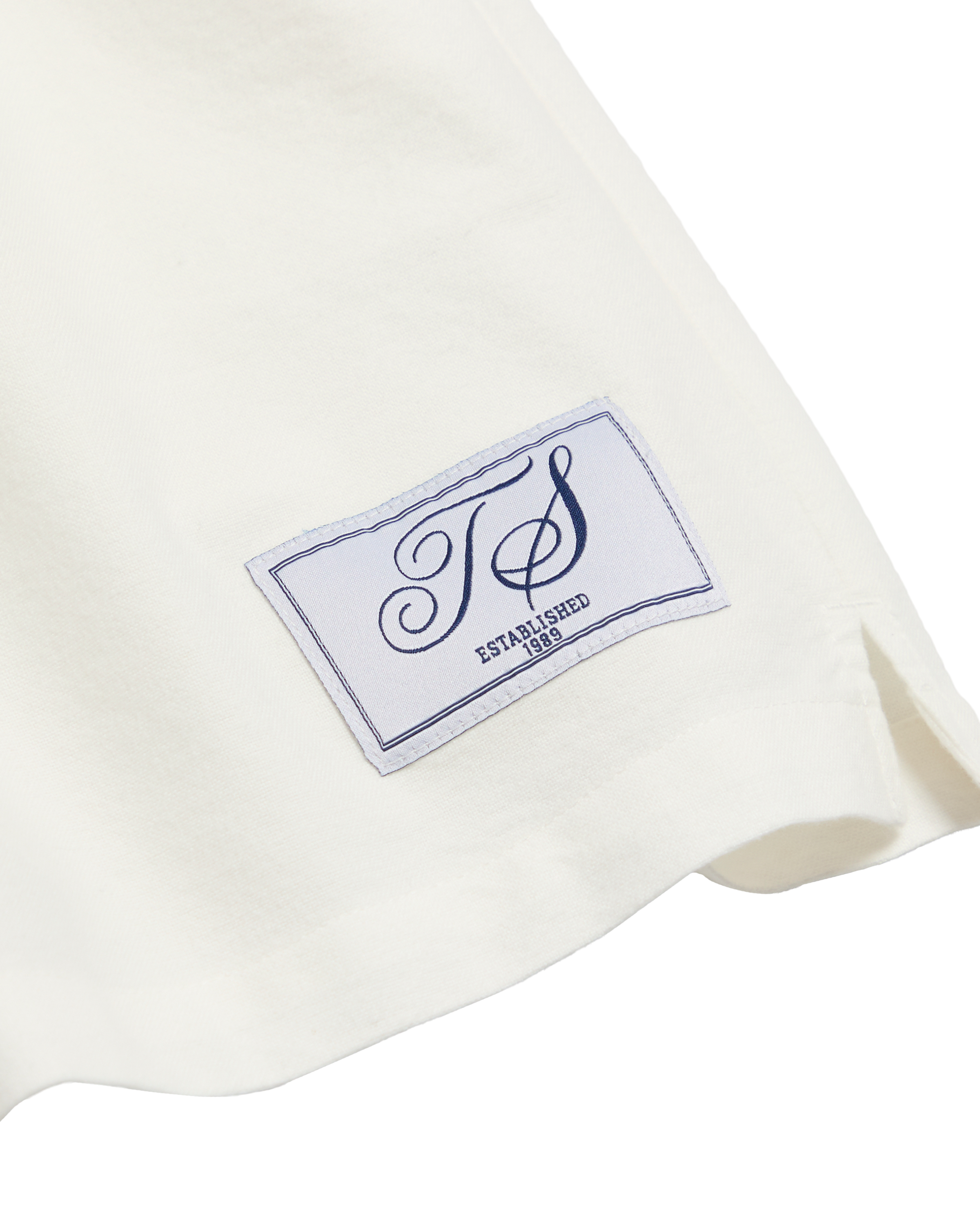 Taylor Swift TS Crest White Oxford Shorts Shorts 411211