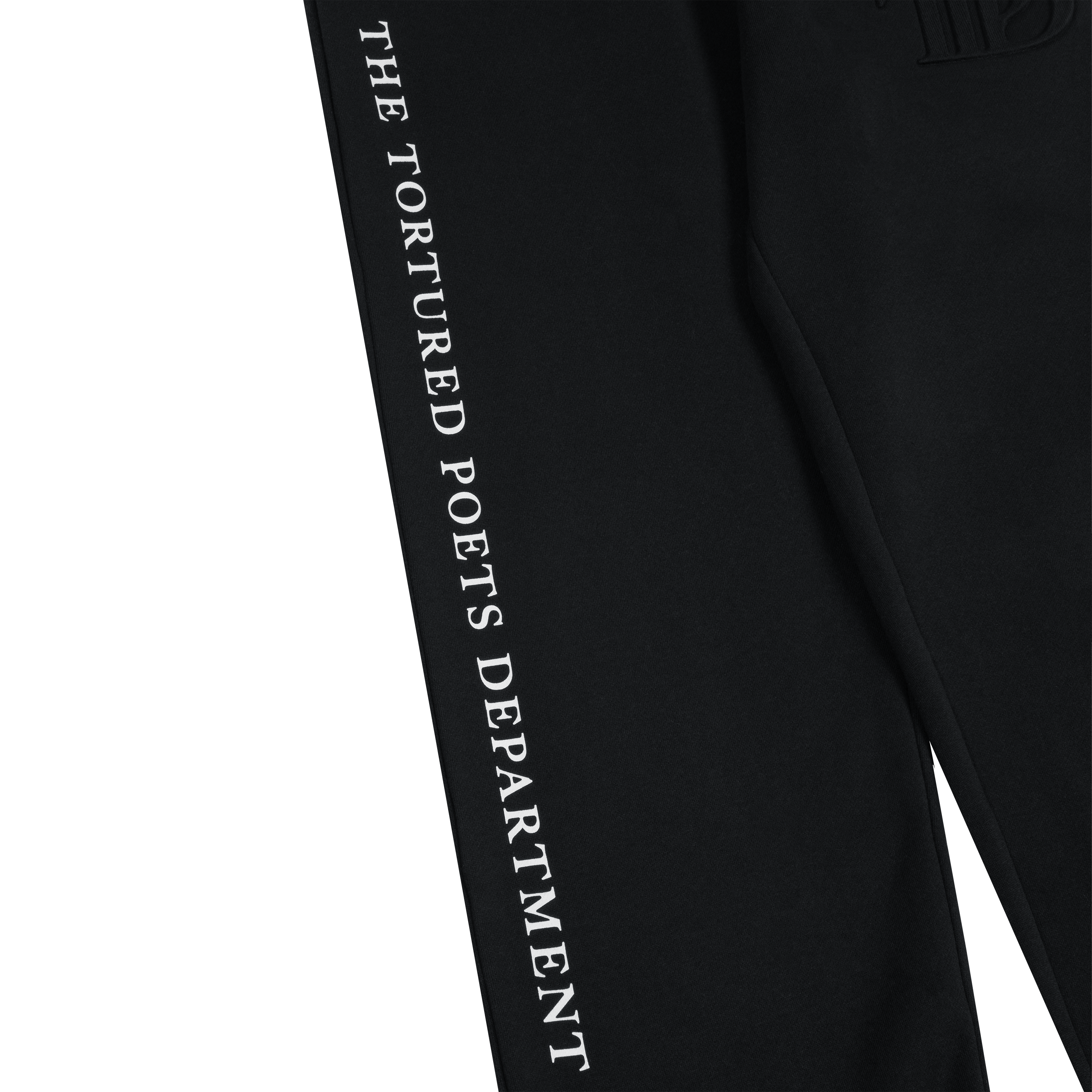 Taylor Swift TTPD Black Embossed Sweatpants Sweathosen 381883