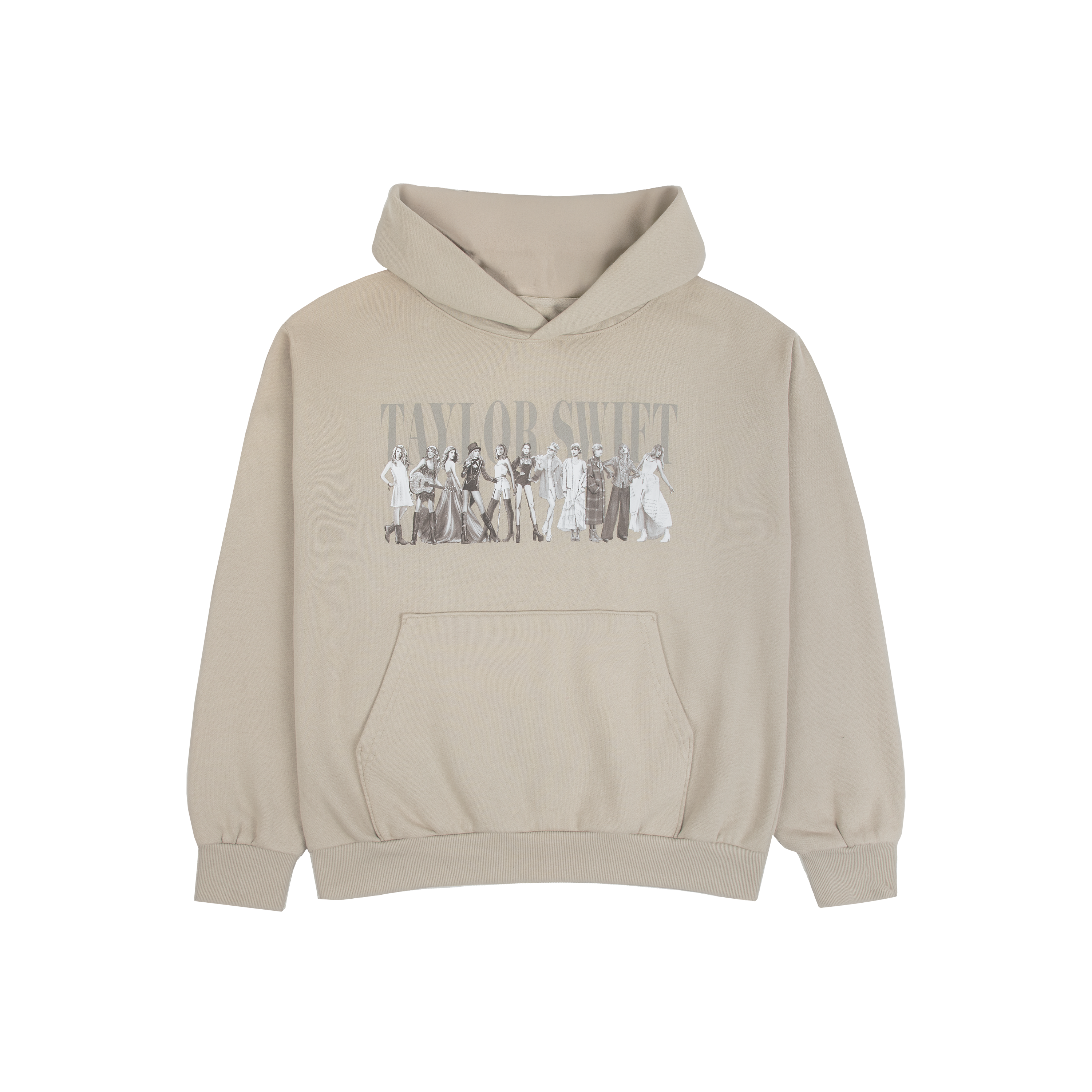 Taylor Swift TTPD Eras Beige Hoodie Hoodies 406687