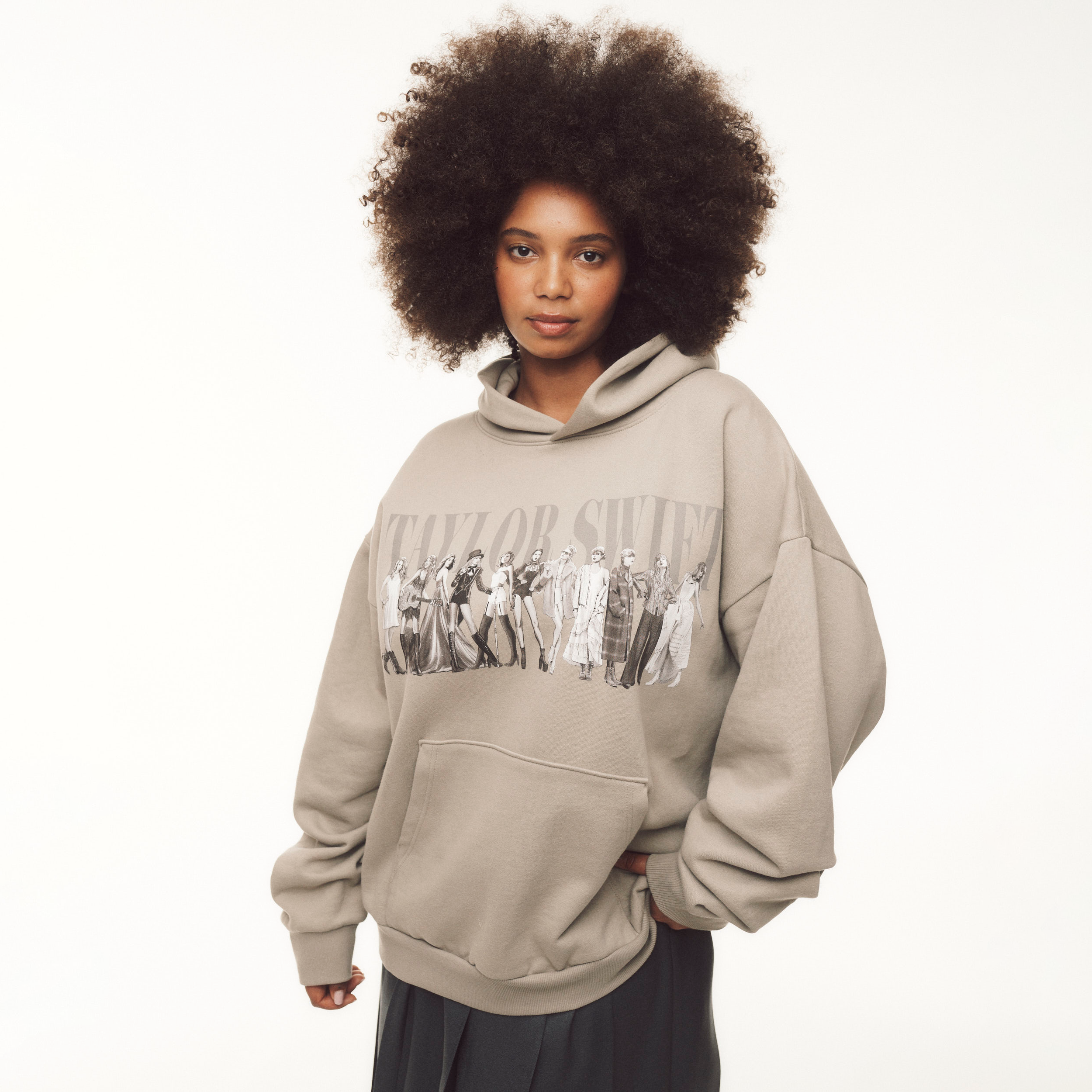 Taylor Swift TTPD Eras Beige Hoodie Hoodies 406690