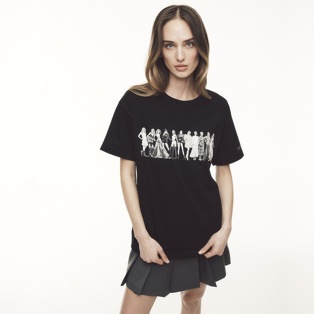 Taylor Swift TTPD Eras Black T-Shirt T-Shirt 406618