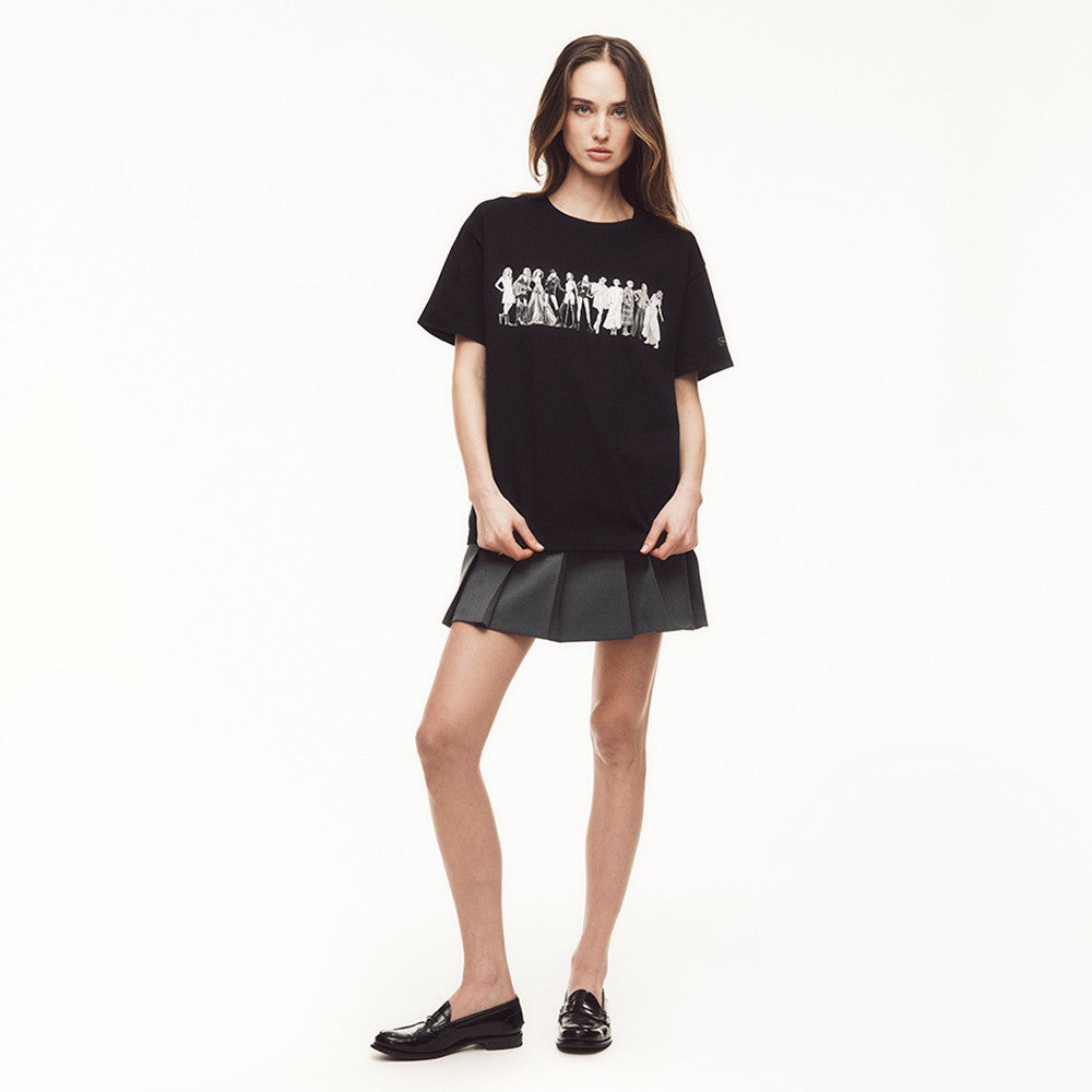 Taylor Swift TTPD Eras Black T-Shirt T-Shirt 406609