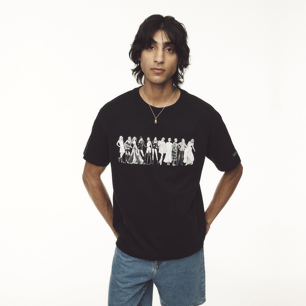 Taylor Swift TTPD Eras Black T-Shirt T-Shirt 406621